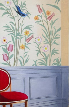 Garden Sounds Interior Oil Painting, 65x81 cm, 2026