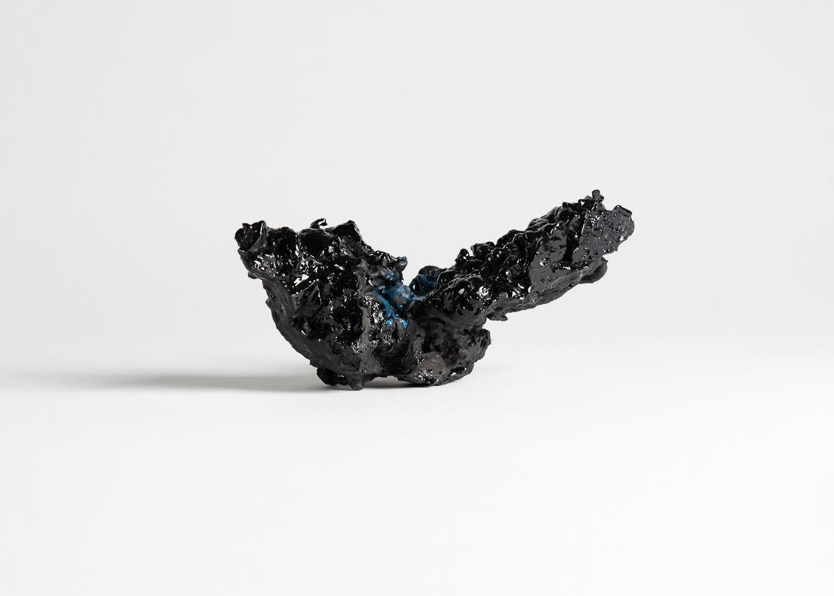 Gabriel Shuldiner, Black Wall Mounted Sculpture, United States, 2015 In Good Condition In New York, NY