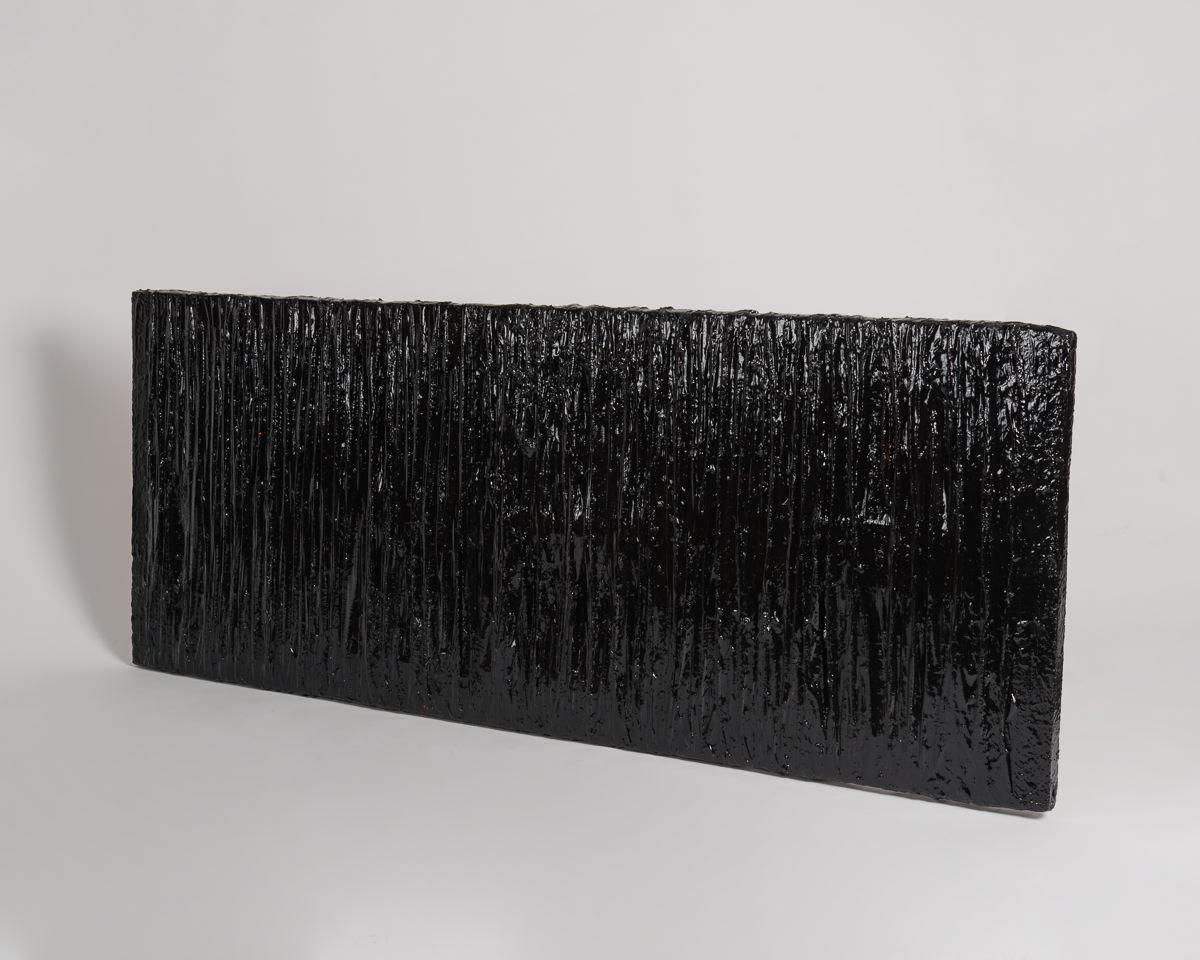 Gabriel Shuldiner, Formmx, Black Painting, United States, 2015 In Good Condition For Sale In New York, NY