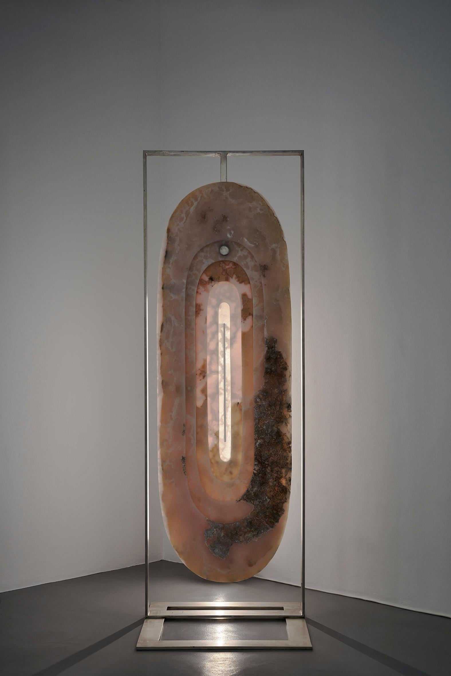 Gabriel Sobin Abstract Sculpture – Echo lumineux