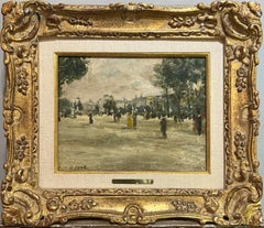 French Impressionist Parisian Park JARDIN DES TUILERIAS