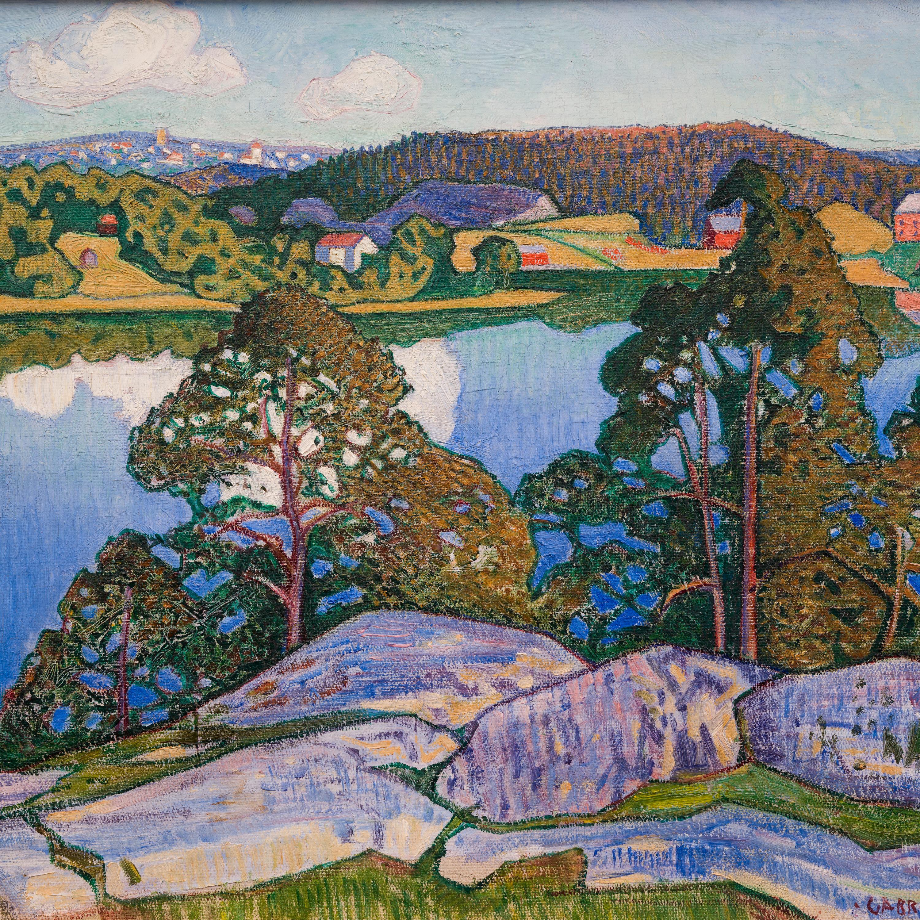 Paysage de l'ouest du Norrland, 1911 1