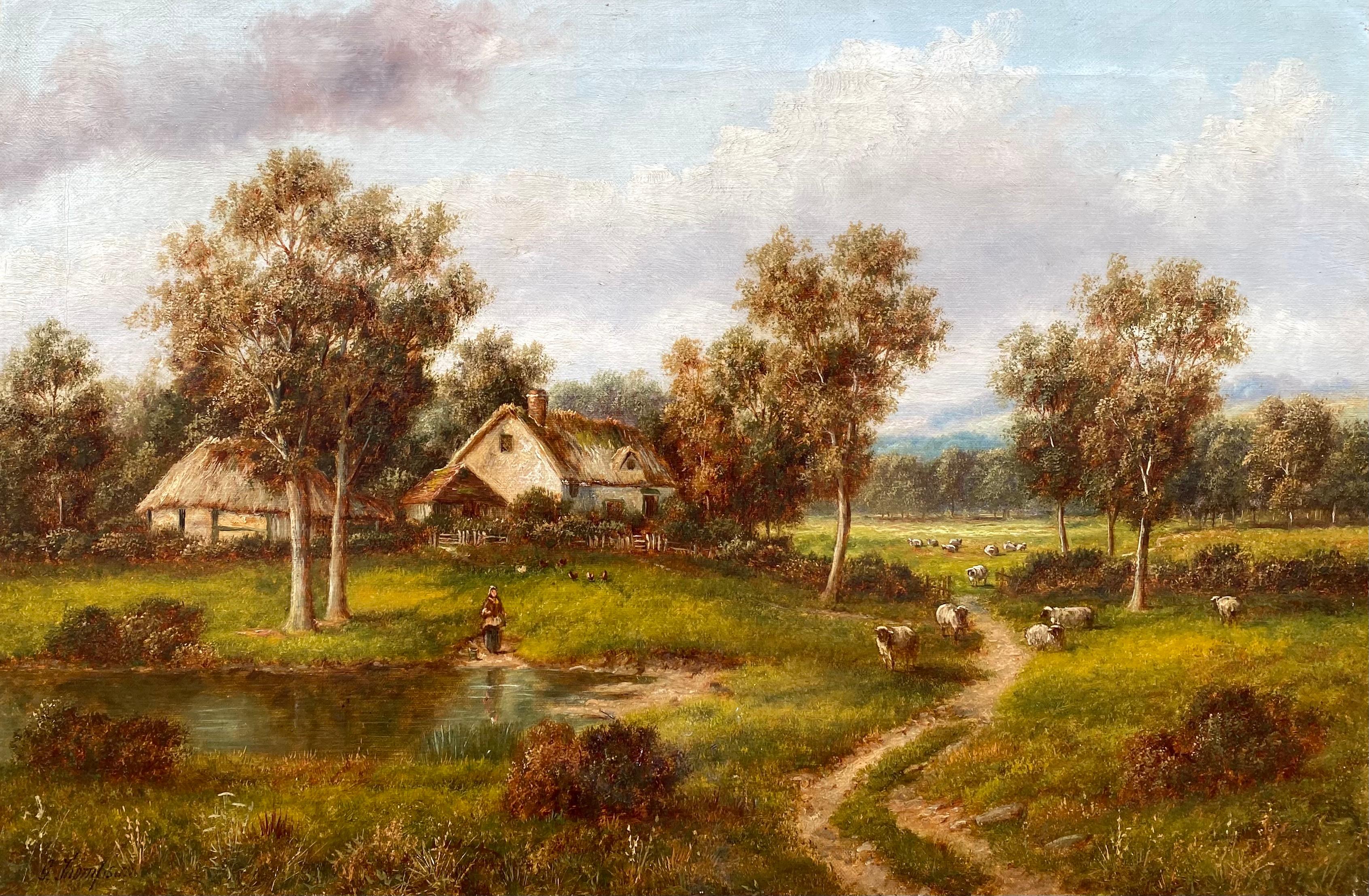 Gabriel Thompson Landscape Painting - "Somerset"