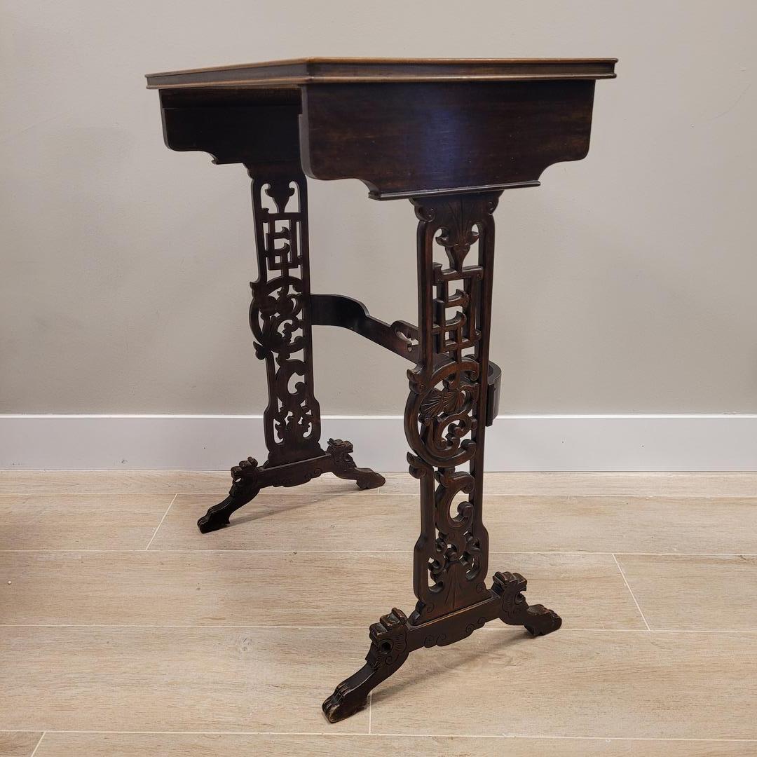 Gabriel Viardot  French Nest of 4 tables japanese  Art Nouveau 6