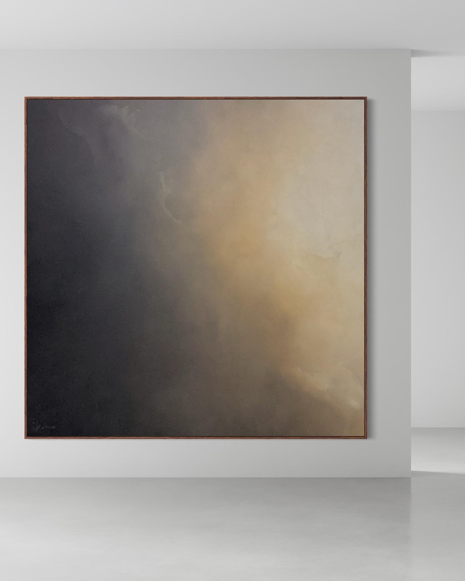 Astral Horizon by Gabriela Azar Schreiner. Contemporary abstract Painting For Sale 5