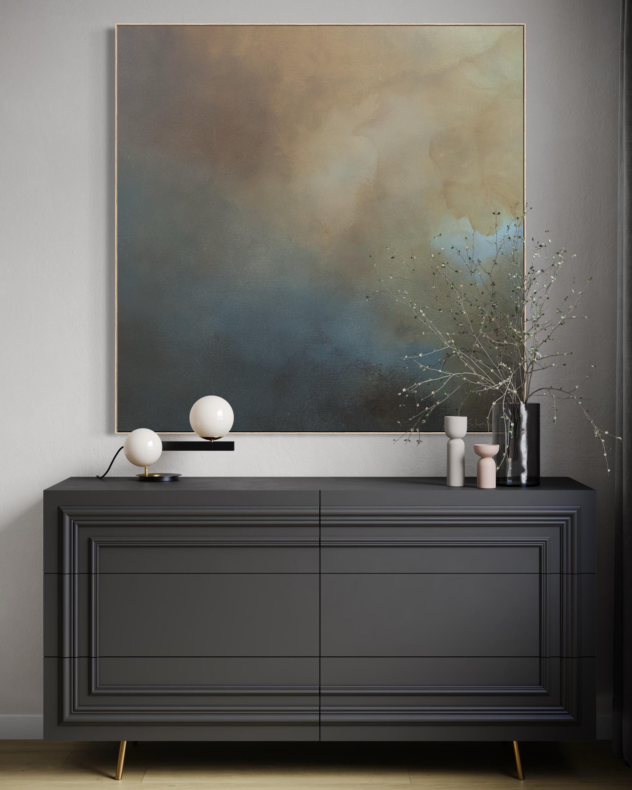 This painting is unstretched and unframed. It will be carefully rolled and shipped in a tube.
"Creating large-scale abstract paintings that evoke tranquility and presence in any space."

Capella Sydney art collection
Star Princess cruise
Selling