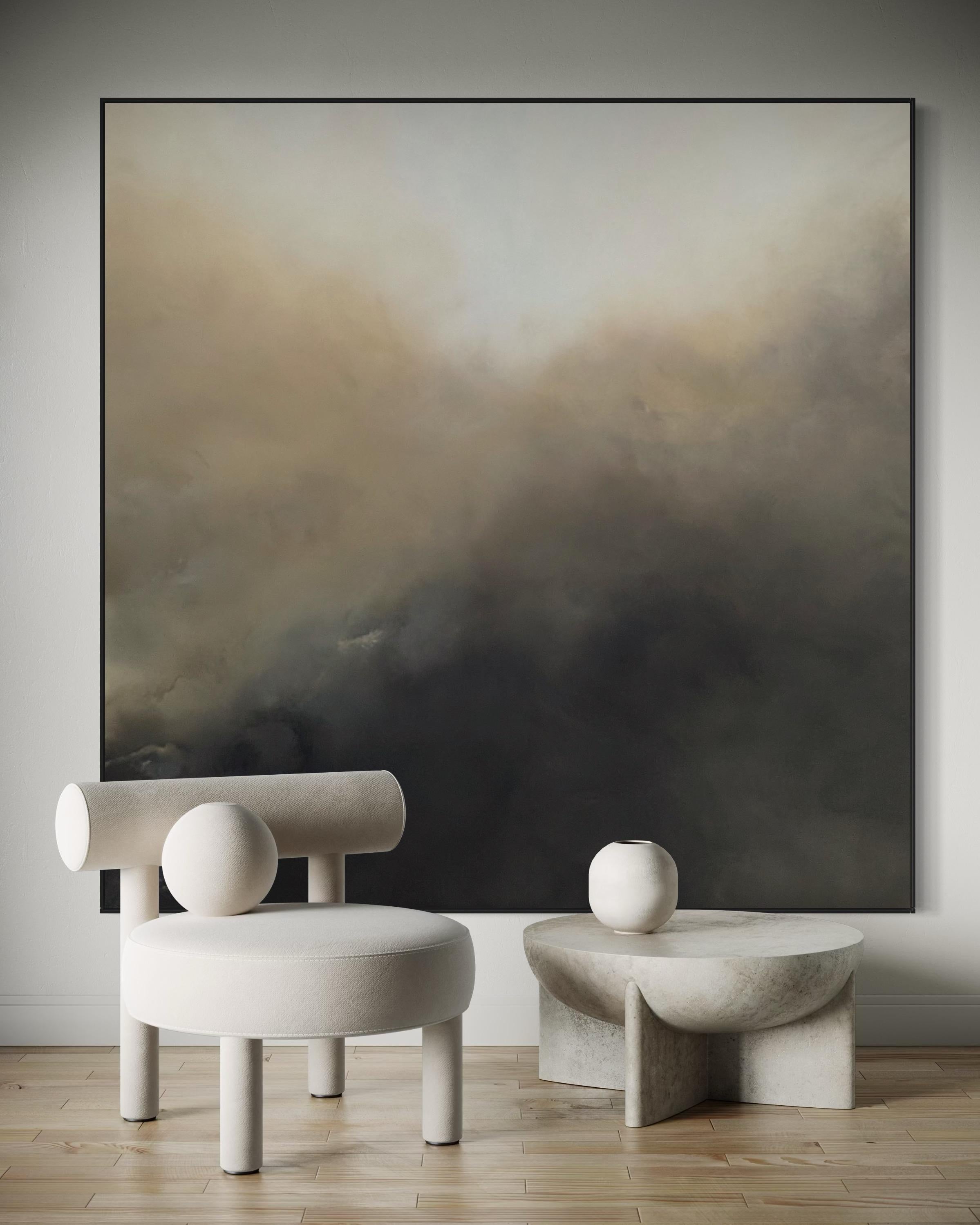 La calma risvegliata di Gabriela Azar Schreiner. Pittura astratta contemporanea in vendita 1