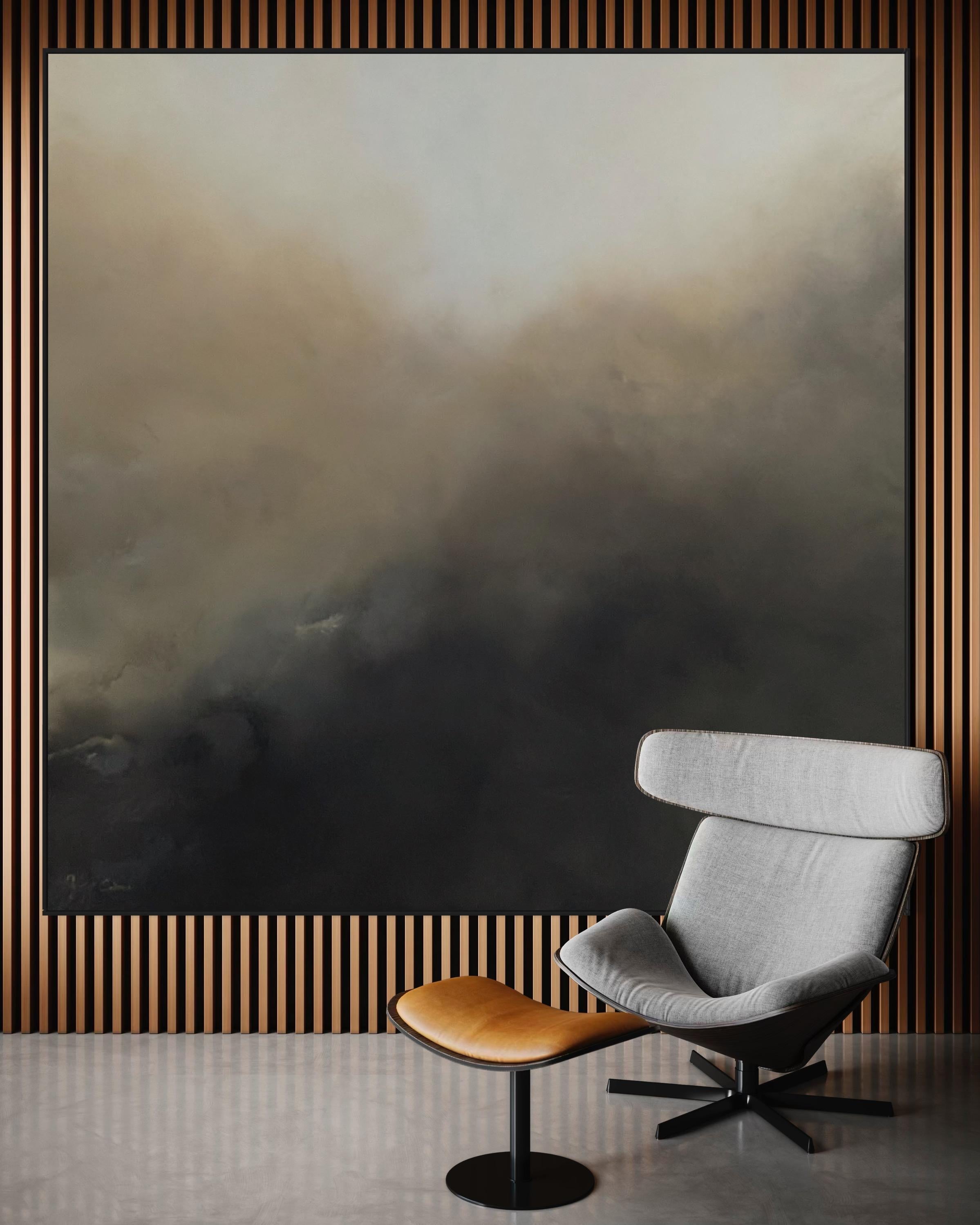 La calma risvegliata di Gabriela Azar Schreiner. Pittura astratta contemporanea in vendita 6