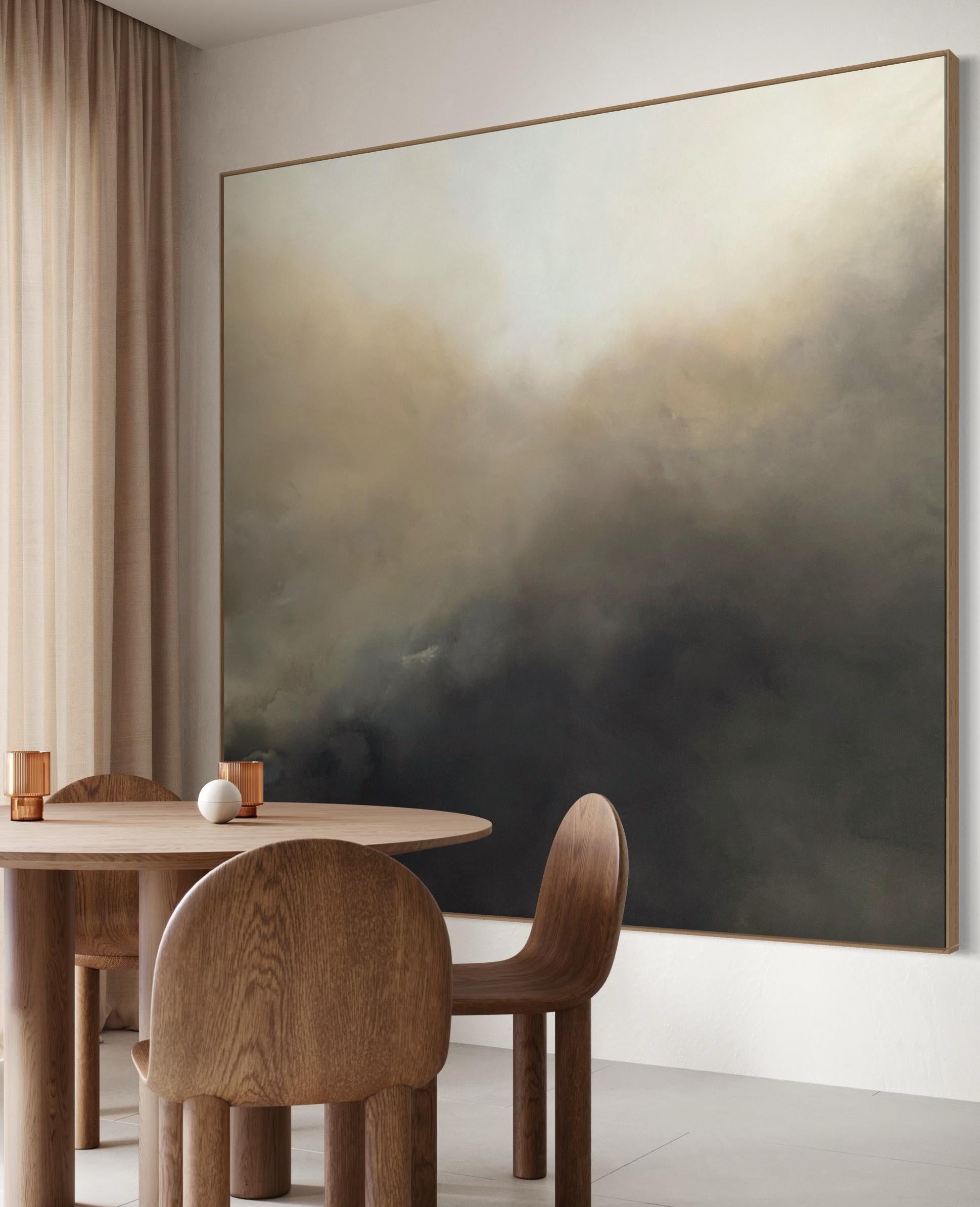 La calma risvegliata di Gabriela Azar Schreiner. Pittura astratta contemporanea in vendita 7