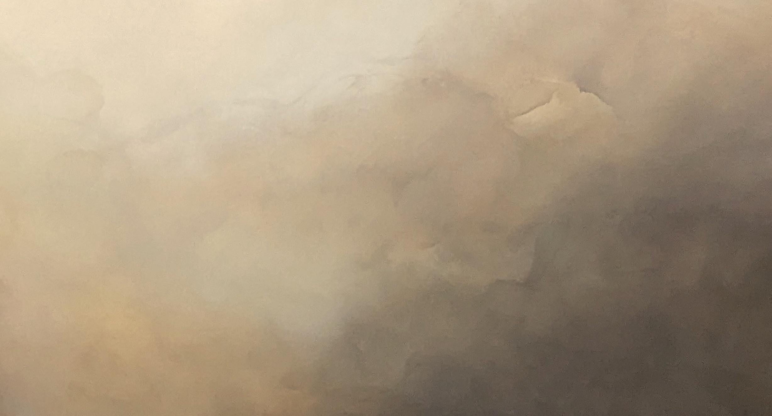 Calm Within  by Gabriela Azar Schreiner. Contemporary abstract Painting For Sale 2
