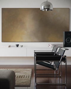 Caramel Horizon  by Gabriela Azar Schreiner. Contemporary abstract Painting