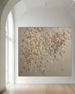 Llevado por el viento por Gabriela Azar Schreiner. Pintura abstracta contemporánea