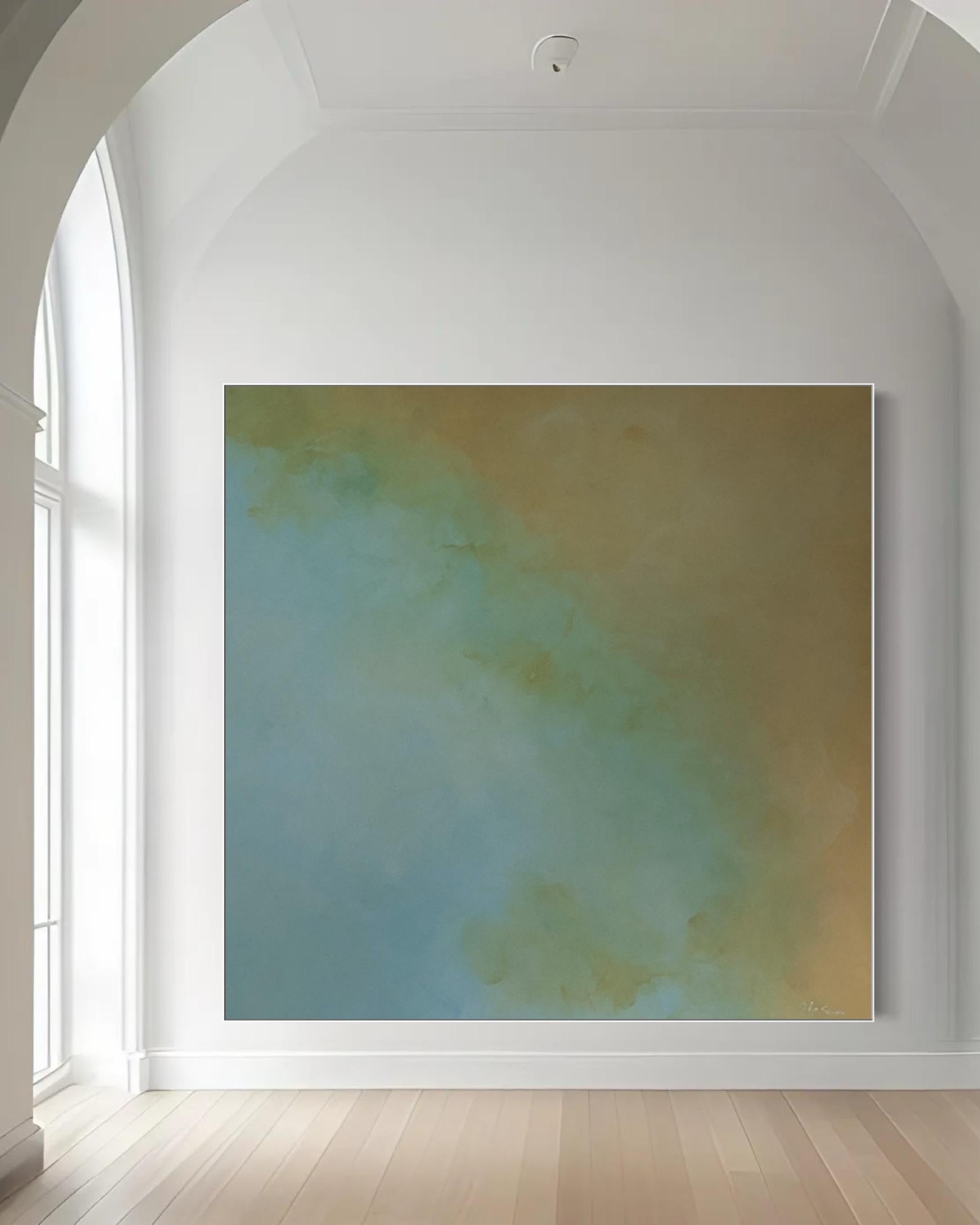 Celestia-Bucht   Gabriela Azar Schreiner. Zeitgenössische abstrakte Malerei im Angebot 2