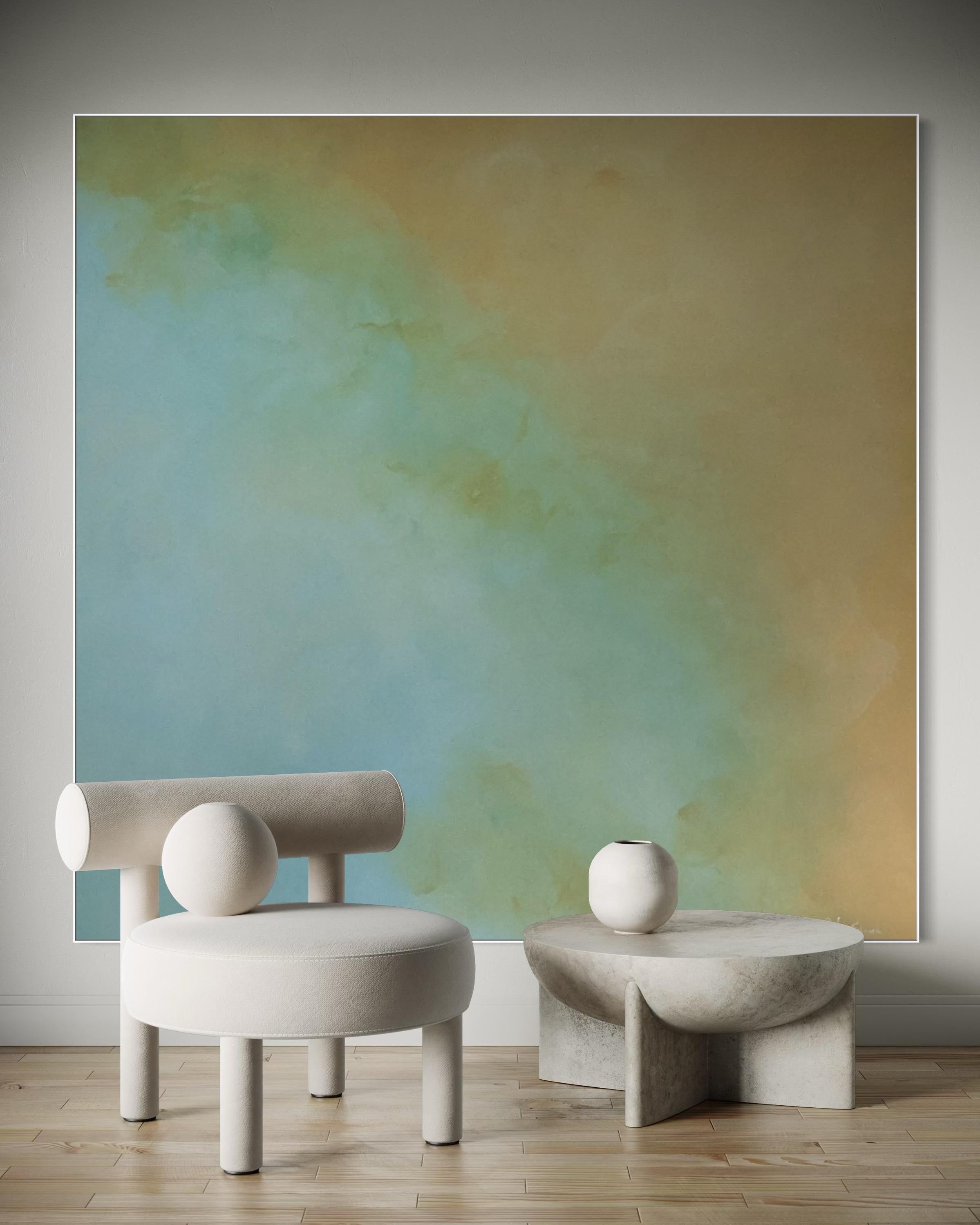 Celestia-Bucht   Gabriela Azar Schreiner. Zeitgenössische abstrakte Malerei im Angebot 7