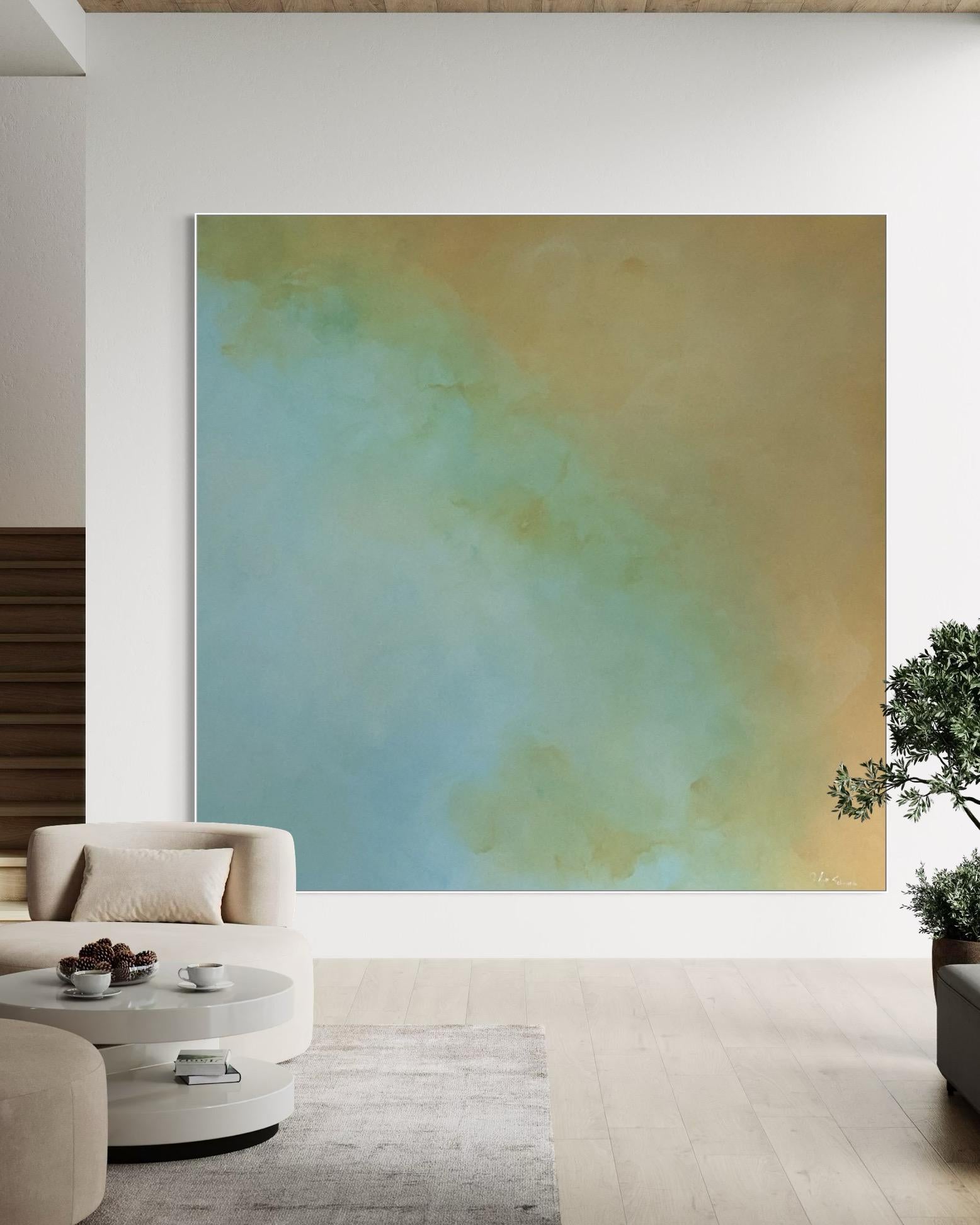 Celestia Bay Gabriela Azar Schreiner. Contemporary abstract Painting