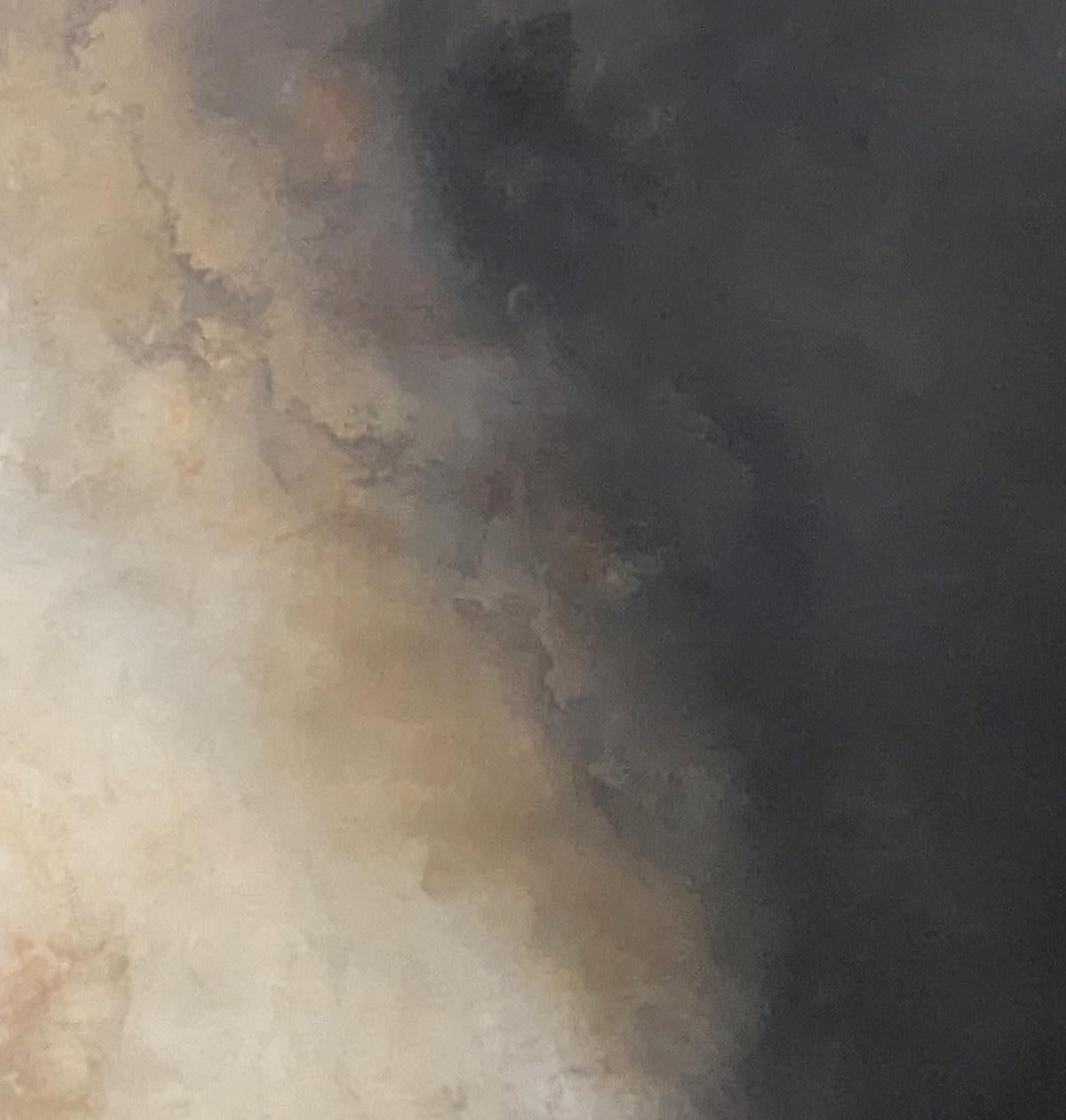 Cosmic Dusk by Gabriela Azar Schreiner. Contemporary abstract Painting For Sale 6