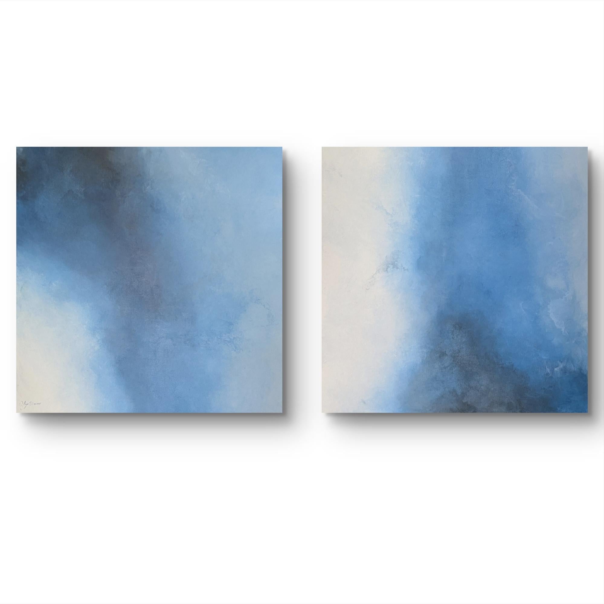 Dervio by Gabriela Azar Schreiner. Contemporary abstract Painting For Sale 1