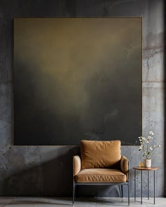 Dimmed Light  by Gabriela Azar Schreiner. Contemporary abstract Painting