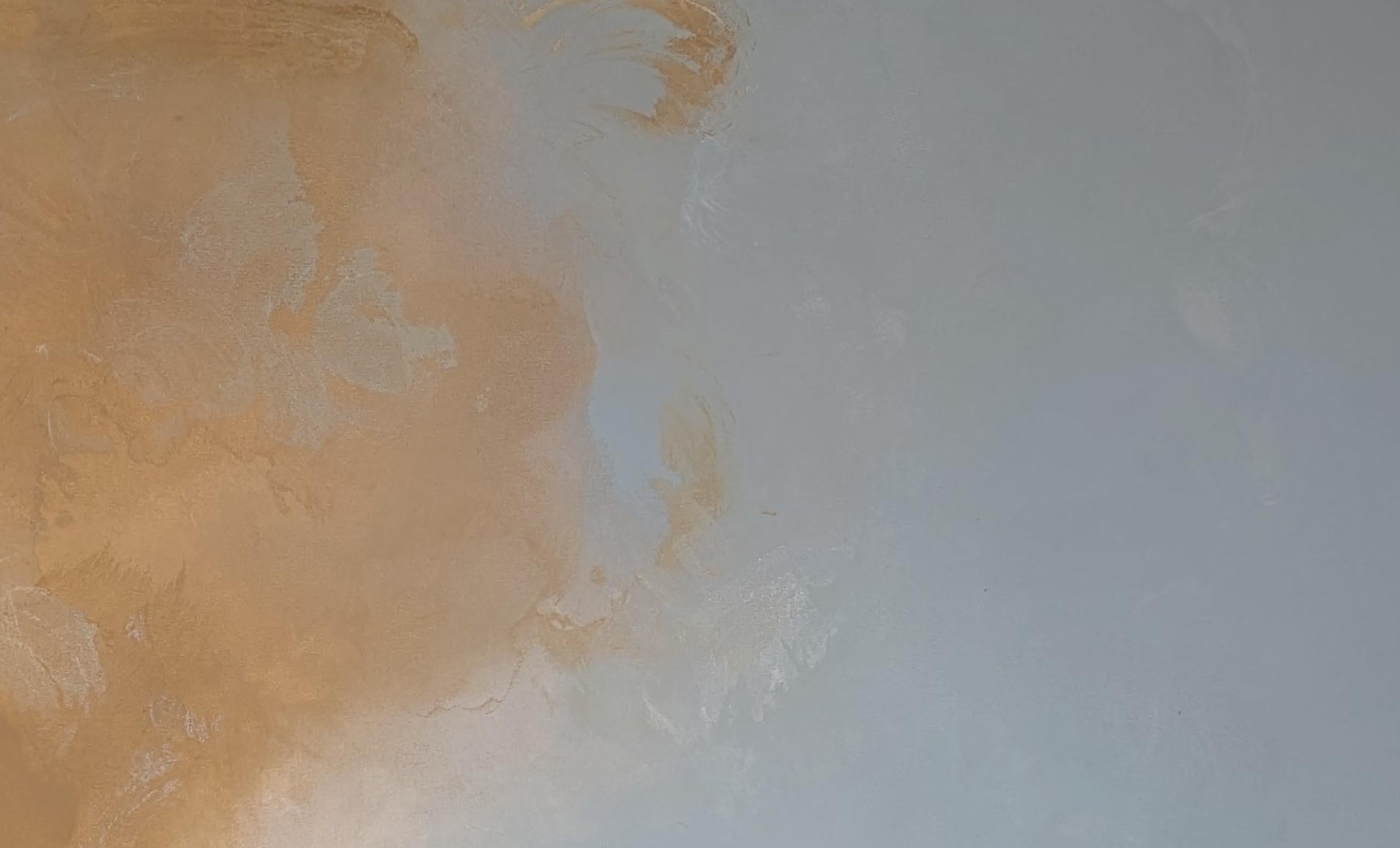 Distant Shores by Gabriela Azar Schreiner. Contemporary abstract Painting For Sale 6