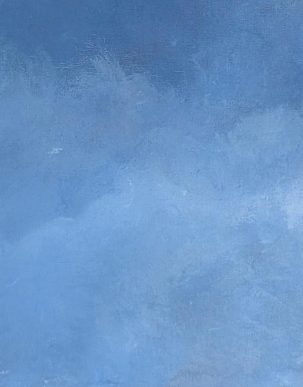 Echoes of the Deep by Gabriela Azar Schreiner. Contemporary abstract Painting For Sale 5
