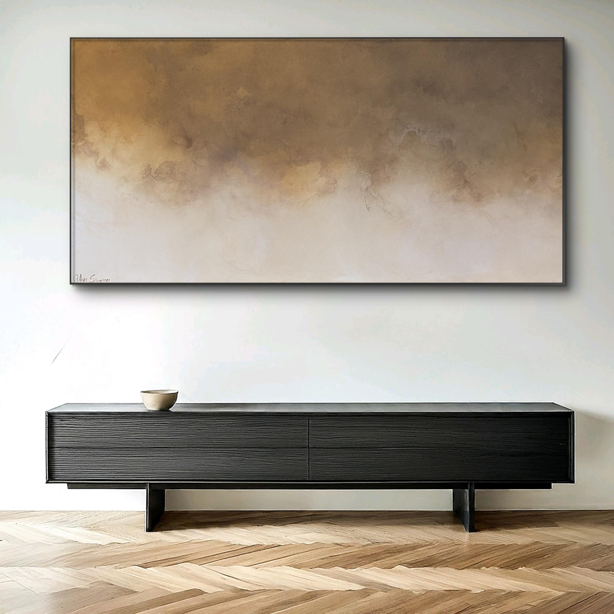 Ambra eterea di Gabriela Azar Schreiner. Pittura astratta contemporanea in vendita 1