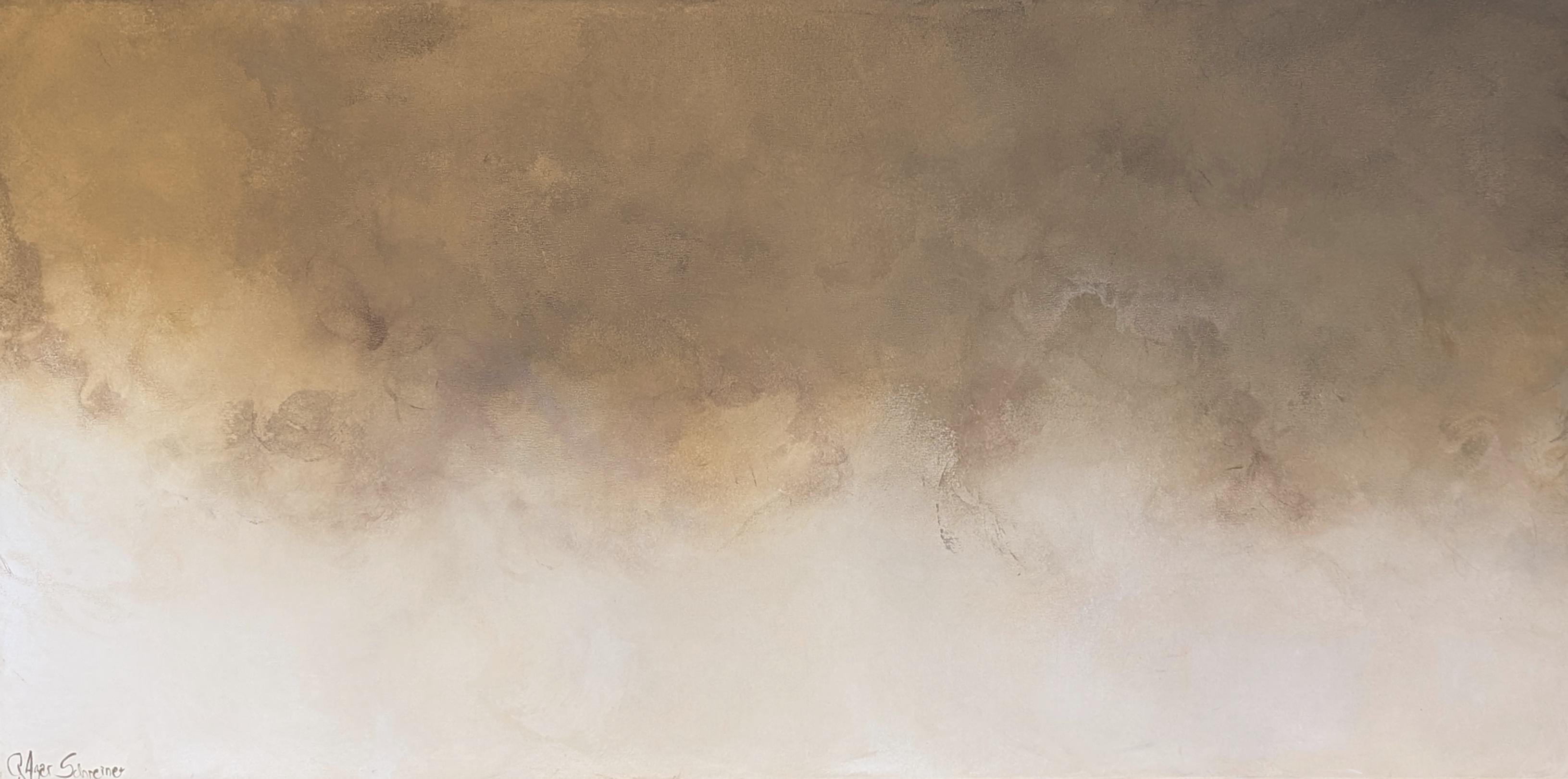 Ambra eterea di Gabriela Azar Schreiner. Pittura astratta contemporanea in vendita 2