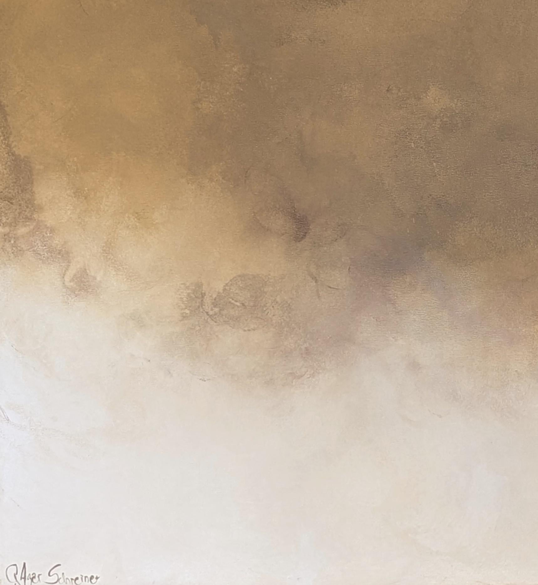 Ambra eterea di Gabriela Azar Schreiner. Pittura astratta contemporanea in vendita 4