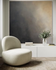 Le calme radieux du soir par Gabriela Azar Schreiner. Peinture abstraite