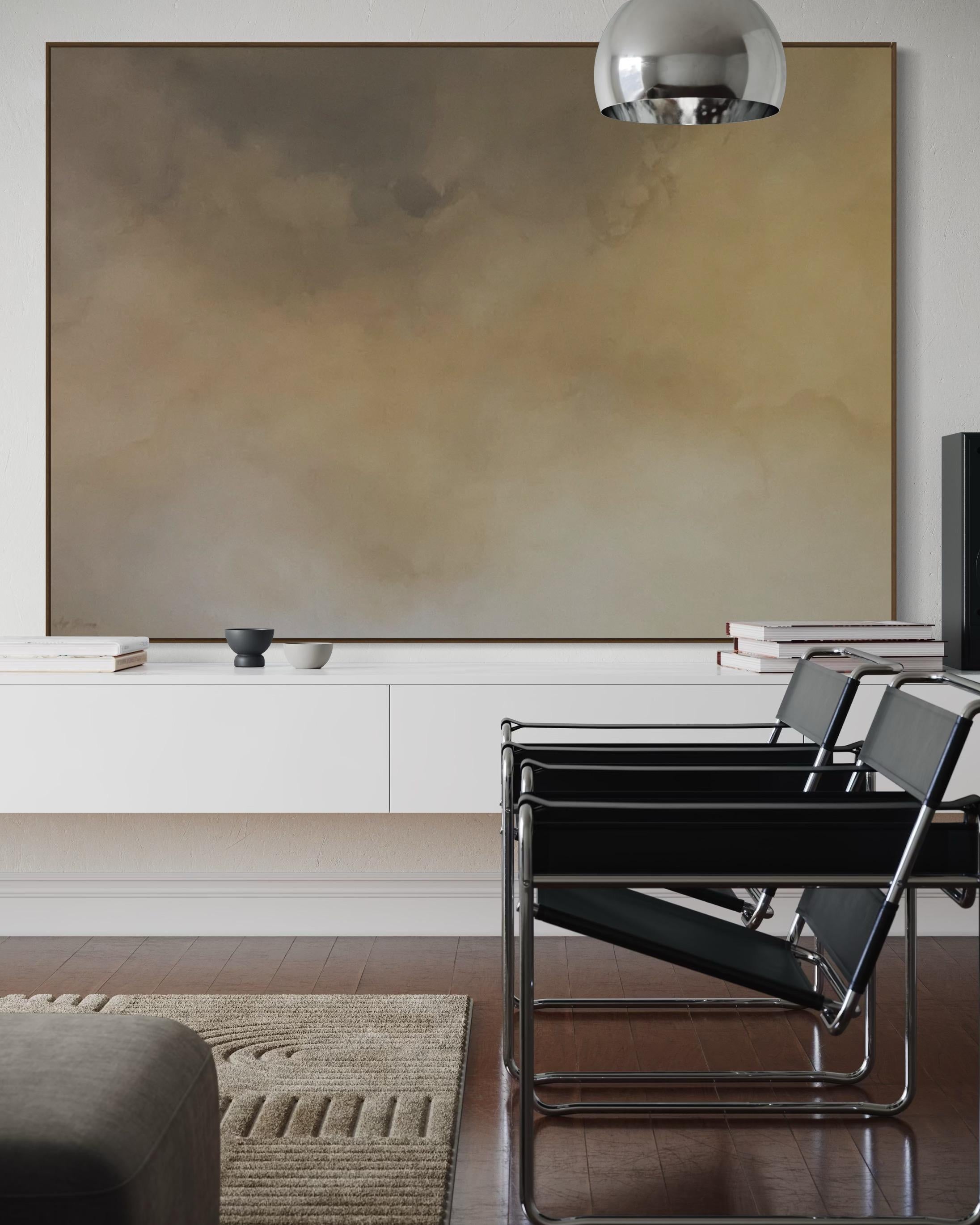 Faint horizon   by Gabriela Azar Schreiner. Contemporary abstract Painting