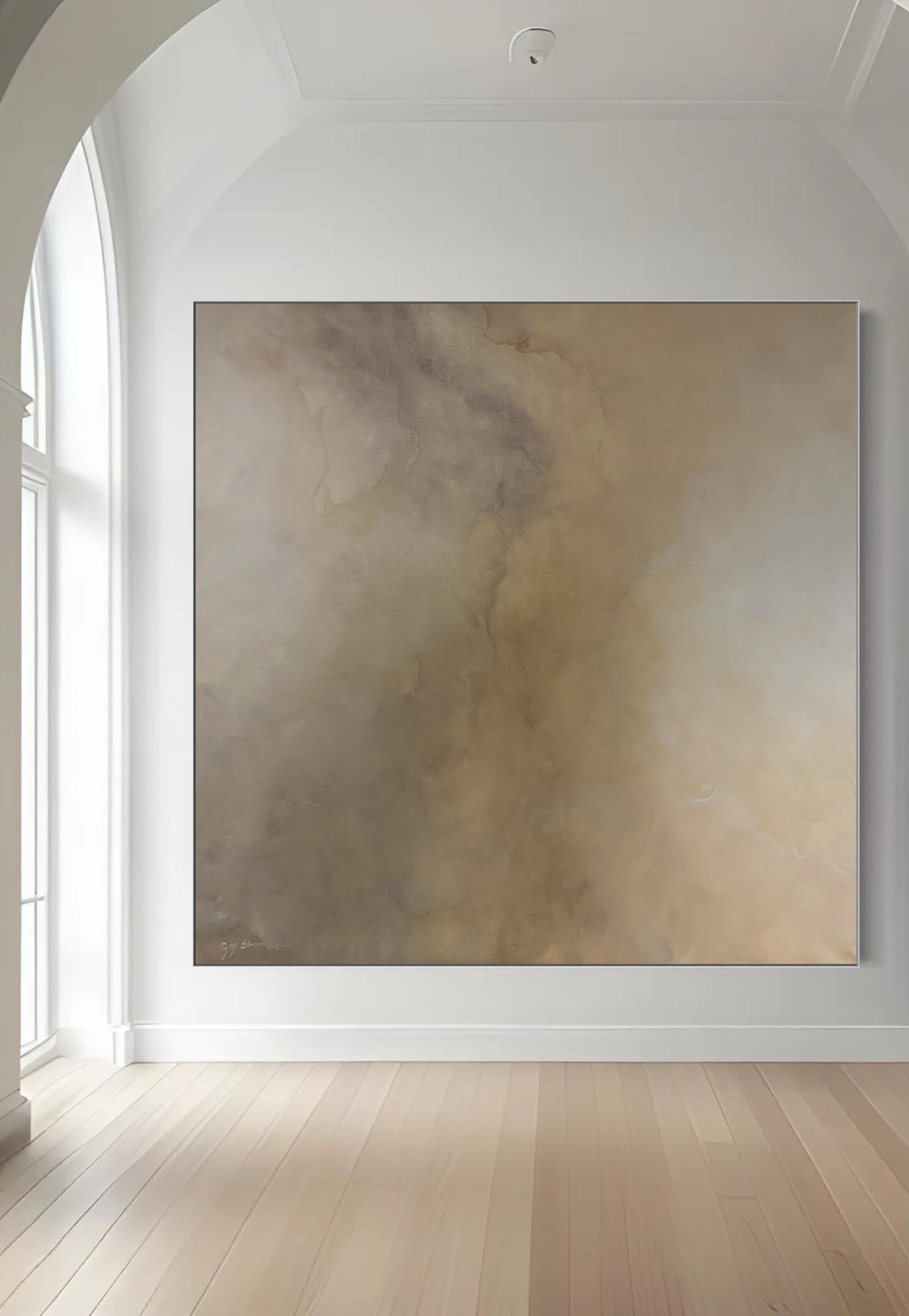 This painting is unstretched and unframed. It will be carefully rolled and shipped in a tube.
"Creating large-scale abstract paintings that evoke tranquility and presence in any space."

Capella Sydney art collection
Star Princess cruise
Selling