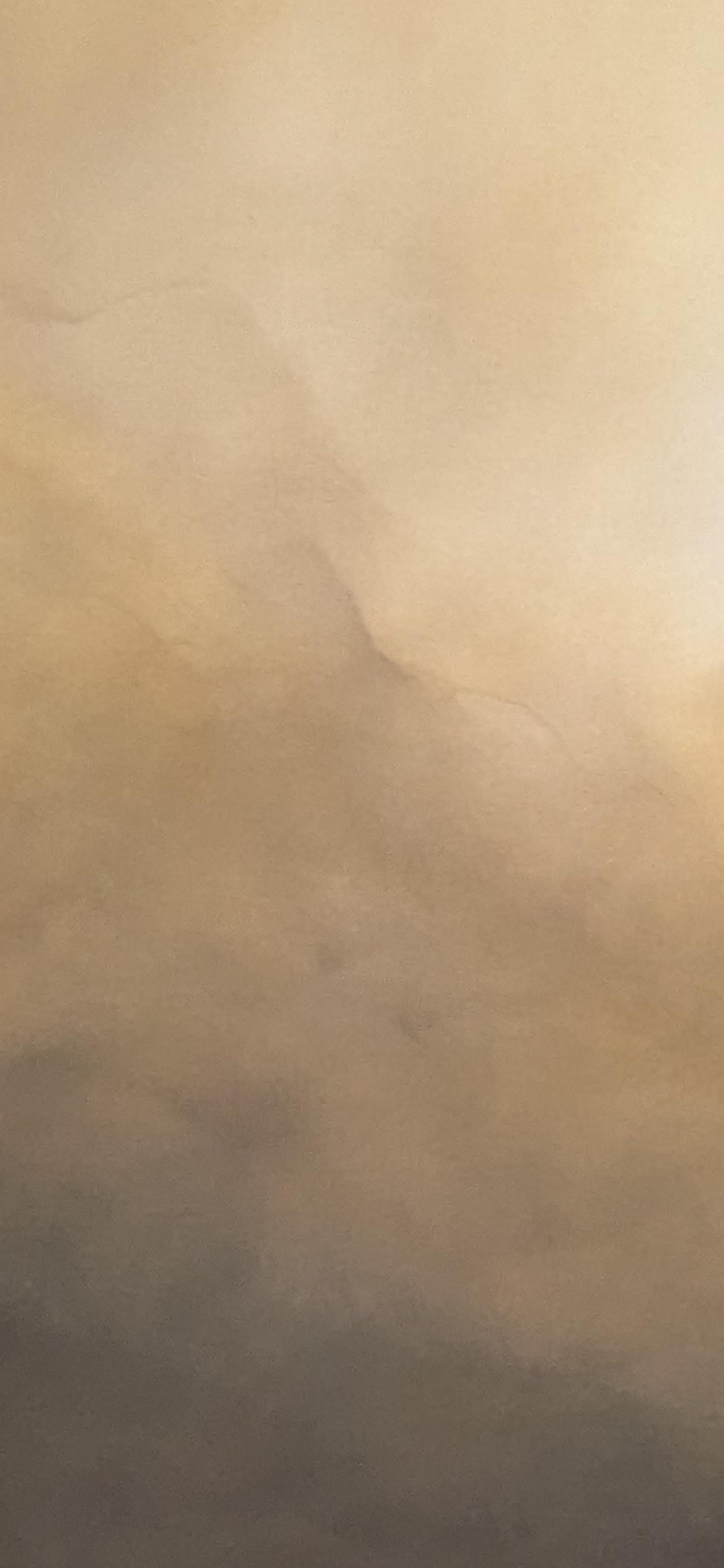 Golden hour by Gabriela Azar Schreiner. Contemporary abstract Painting For Sale 3