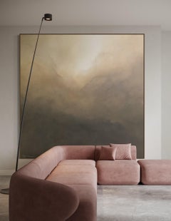 Golden hour by Gabriela Azar Schreiner. Contemporary abstract Painting