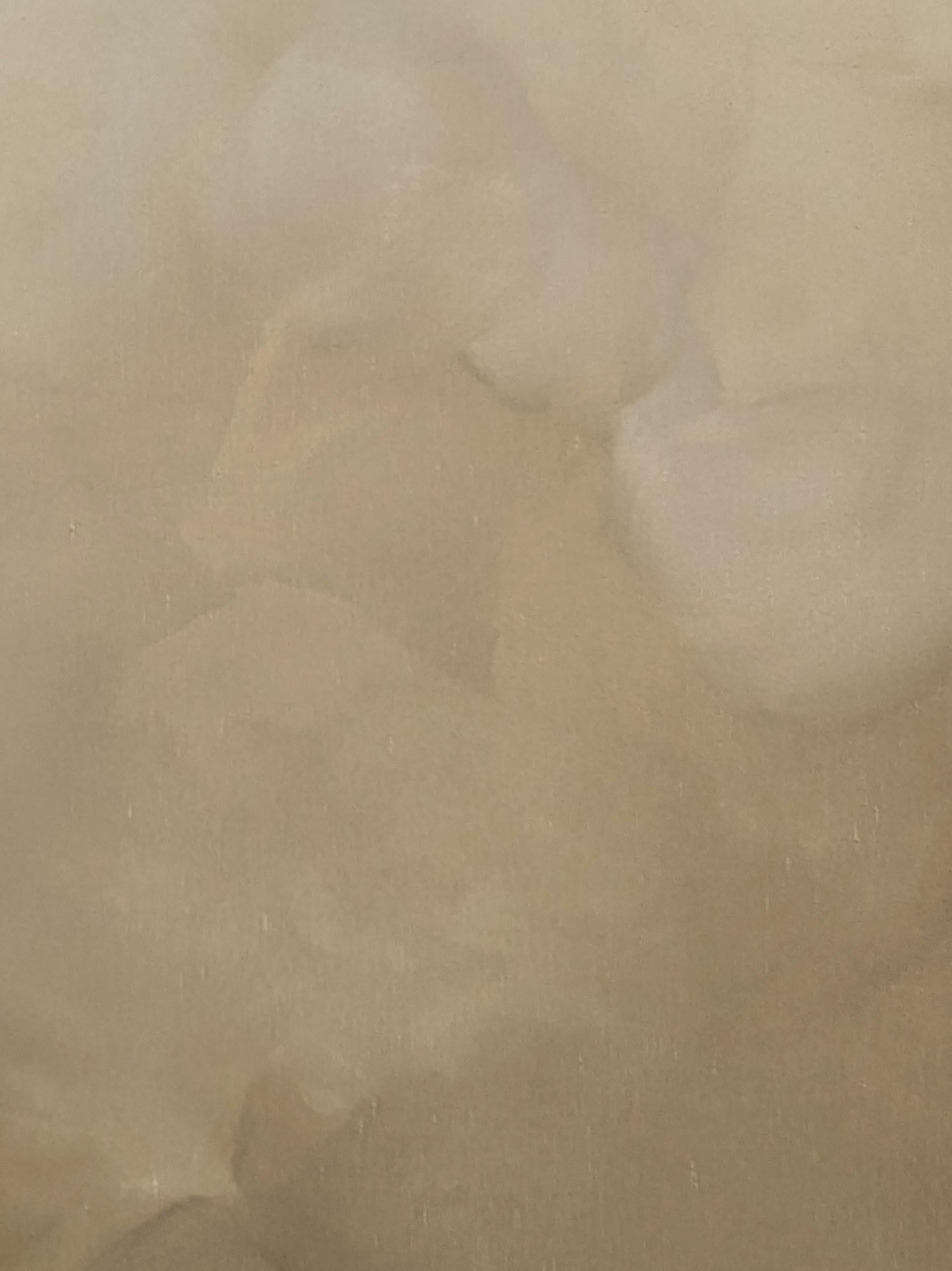 Golden whisper by Gabriela Azar Schreiner. Contemporary abstract Painting For Sale 2