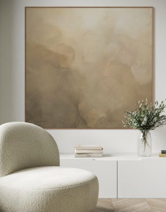 Golden whisper by Gabriela Azar Schreiner. Contemporary abstract Painting