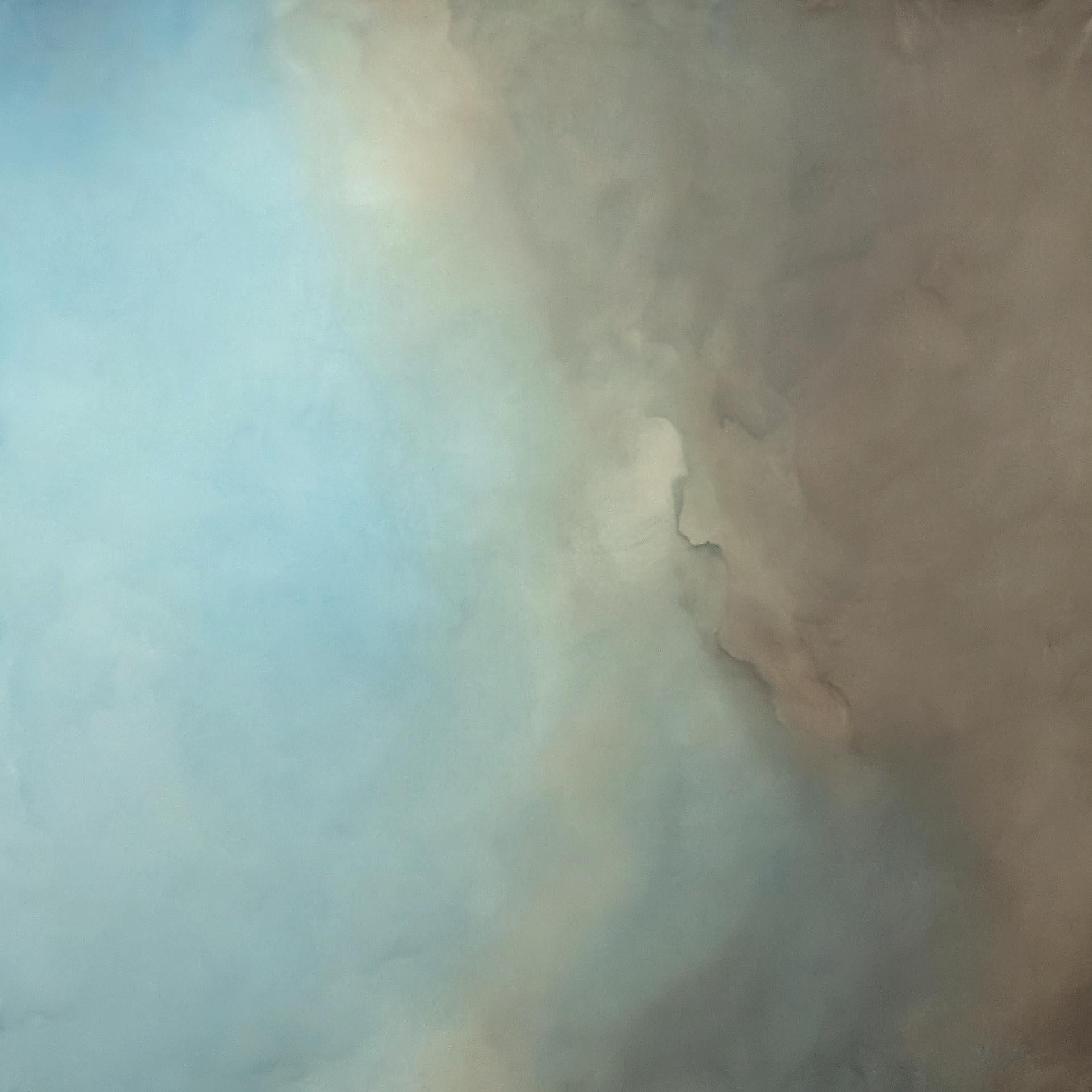 Hidden Bay  by Gabriela Azar Schreiner. Contemporary abstract Painting For Sale 1