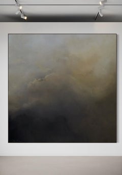 Hinterland, Verschleiert    von Gabriela Azar Schreiner. Zeitgenössische abstrakte Malerei