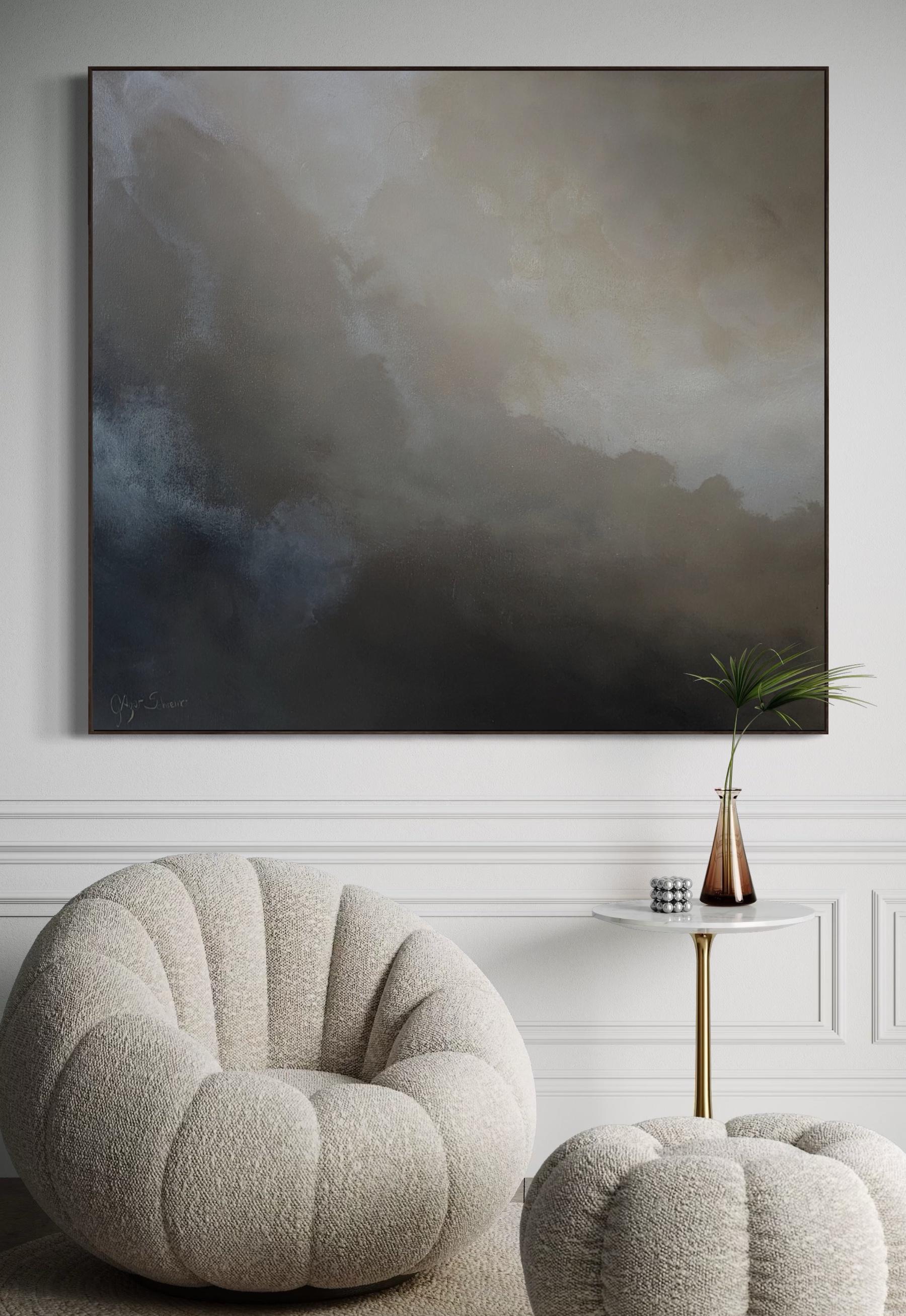 Horizont  von Gabriela Azar Schreiner. Zeitgenössische abstrakte Malerei