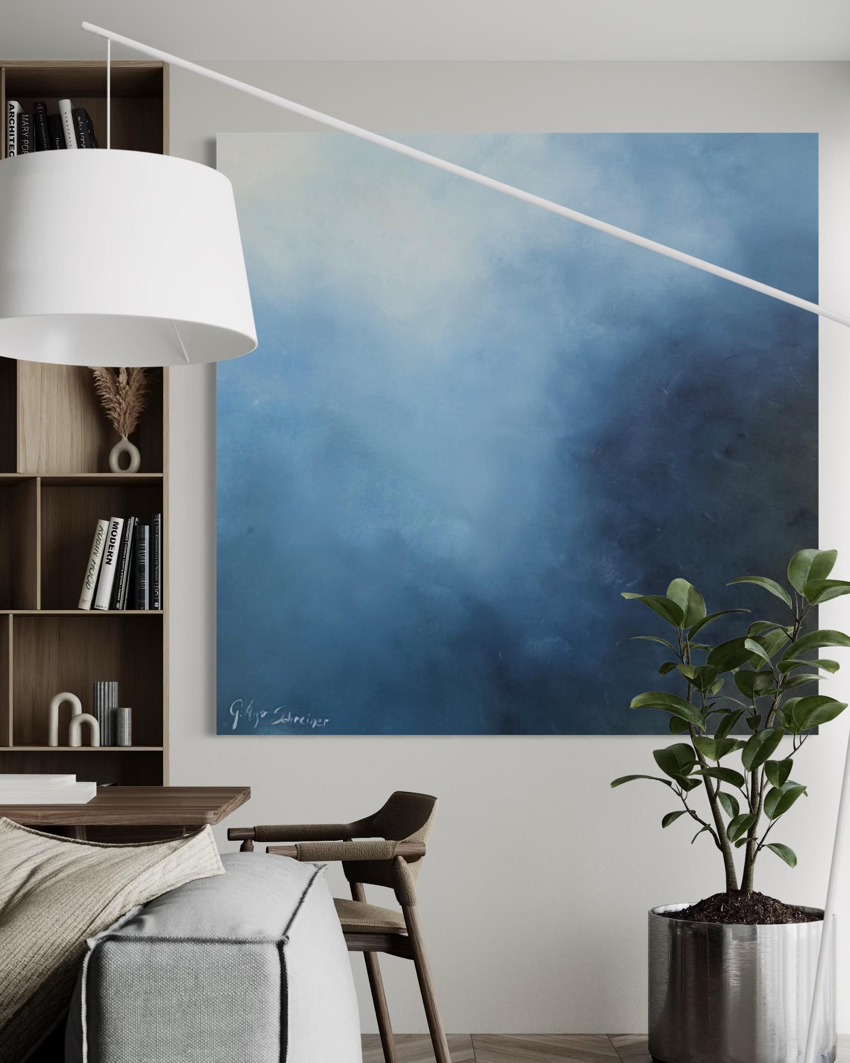 Inmersion de Gabriela Azar Schreiner.  Peinture abstraite en vente 2
