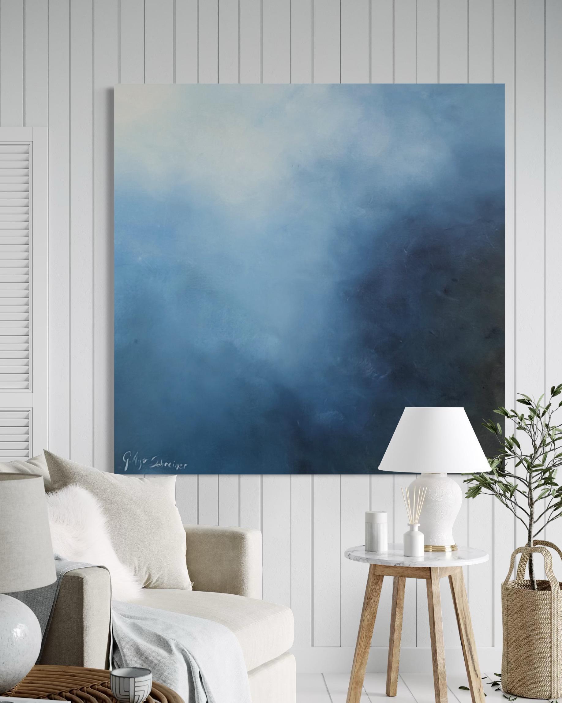 Inmersion de Gabriela Azar Schreiner.  Peinture abstraite en vente 3