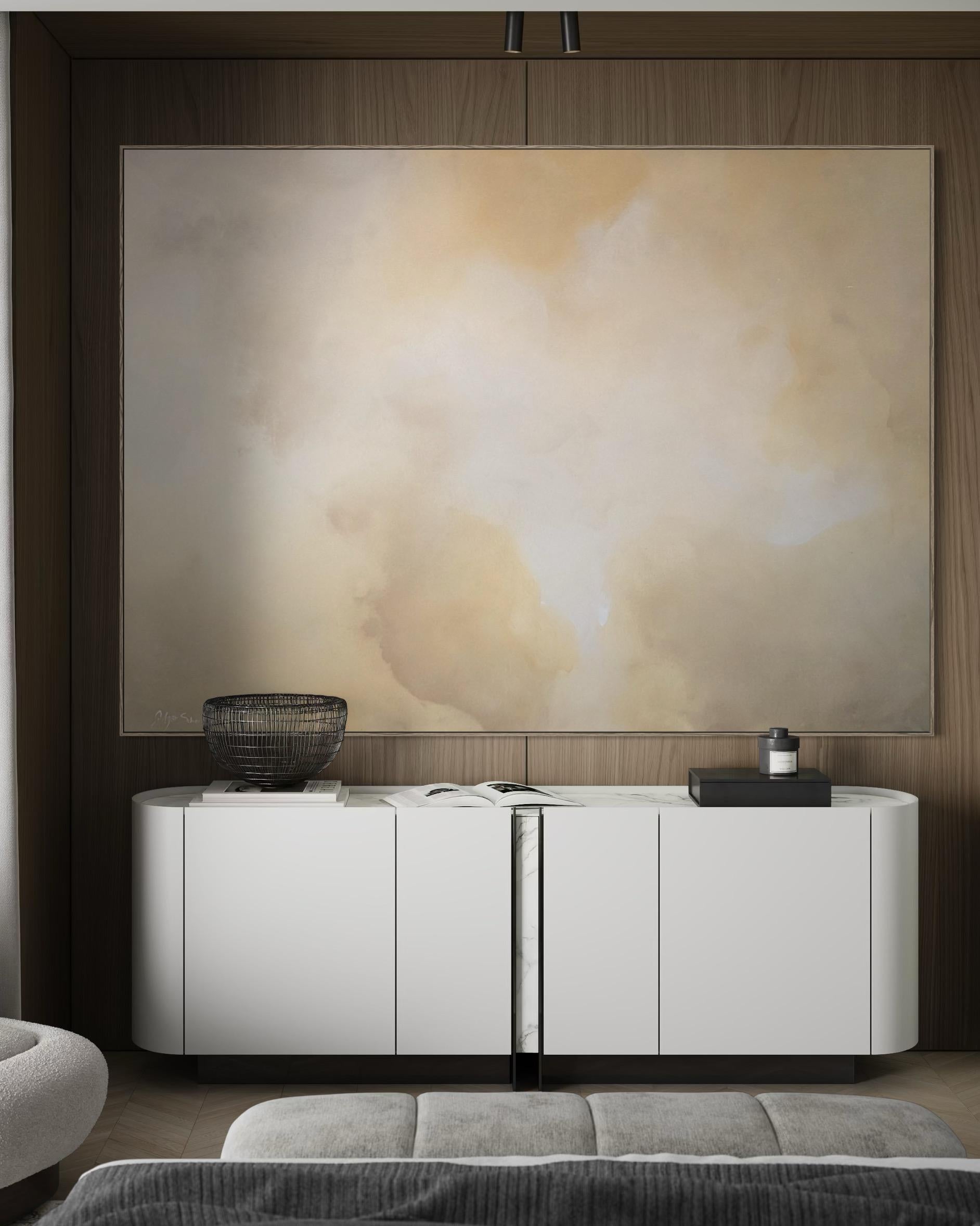 Luz de verano  by Gabriela Azar Schreiner. Contemporary abstract Painting For Sale 5