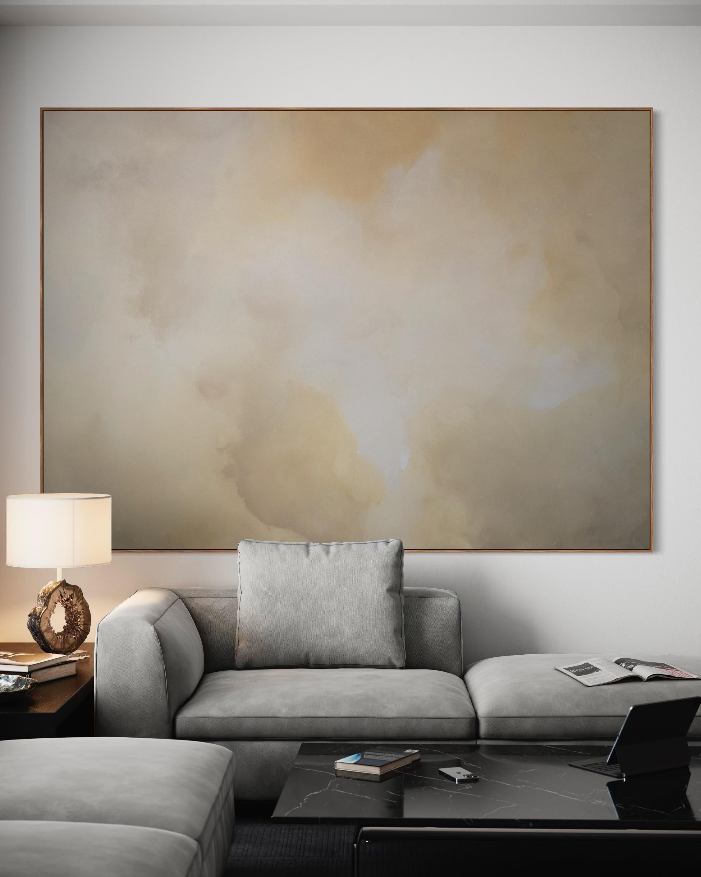 Luz de verano  by Gabriela Azar Schreiner. Contemporary abstract Painting For Sale 6