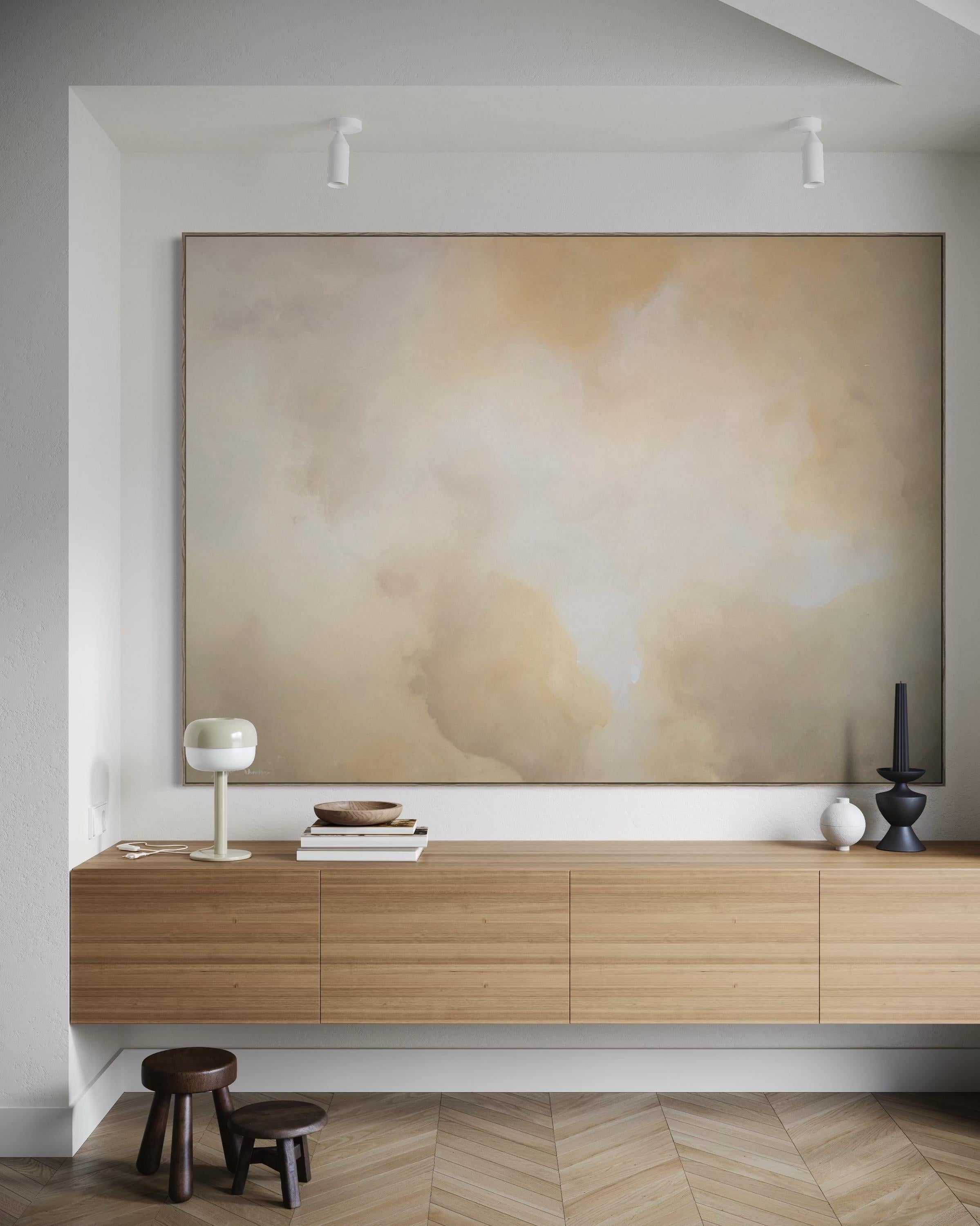 Luz de verano  by Gabriela Azar Schreiner. Contemporary abstract Painting For Sale 7