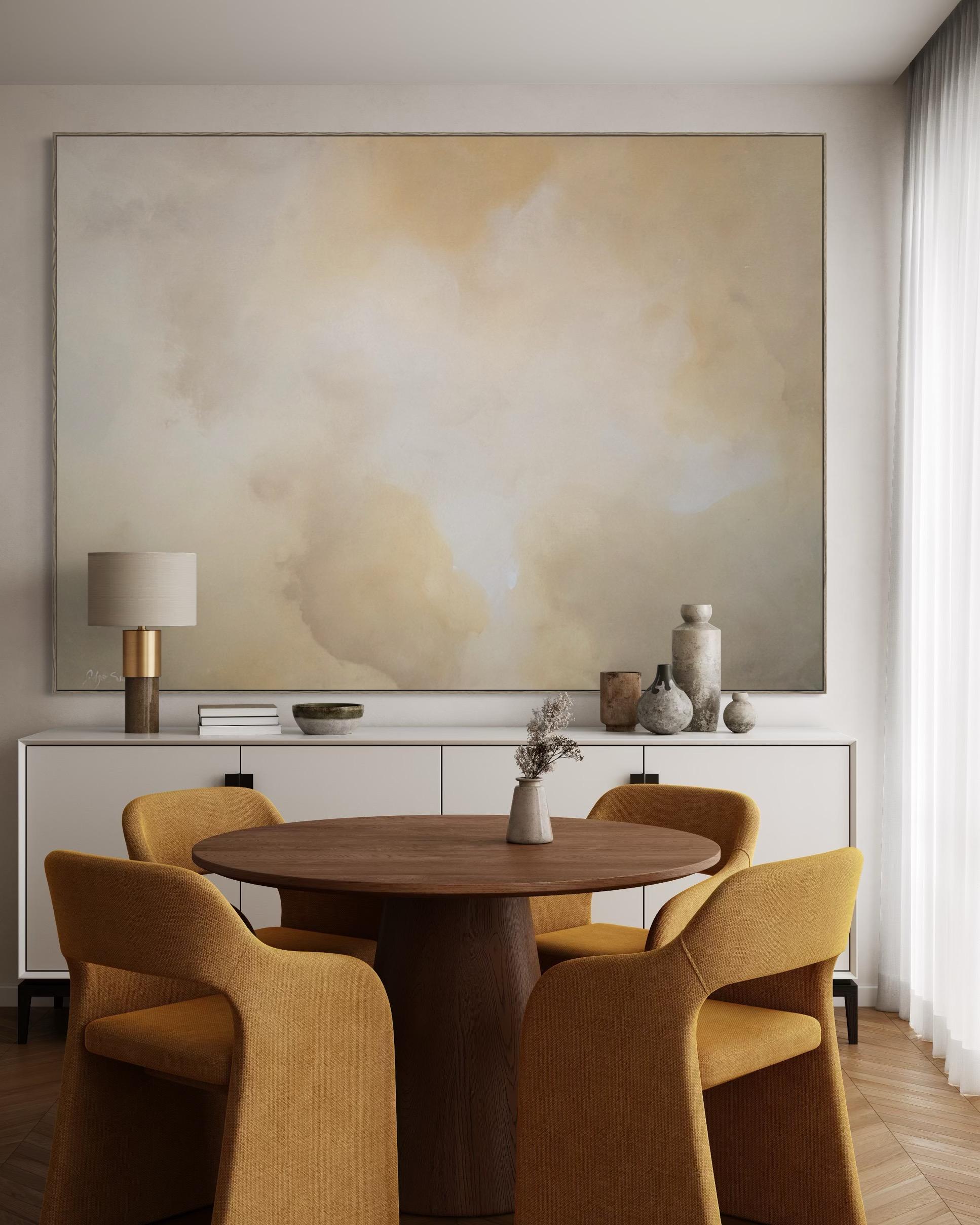 Luz de verano  by Gabriela Azar Schreiner. Contemporary abstract Painting For Sale 8