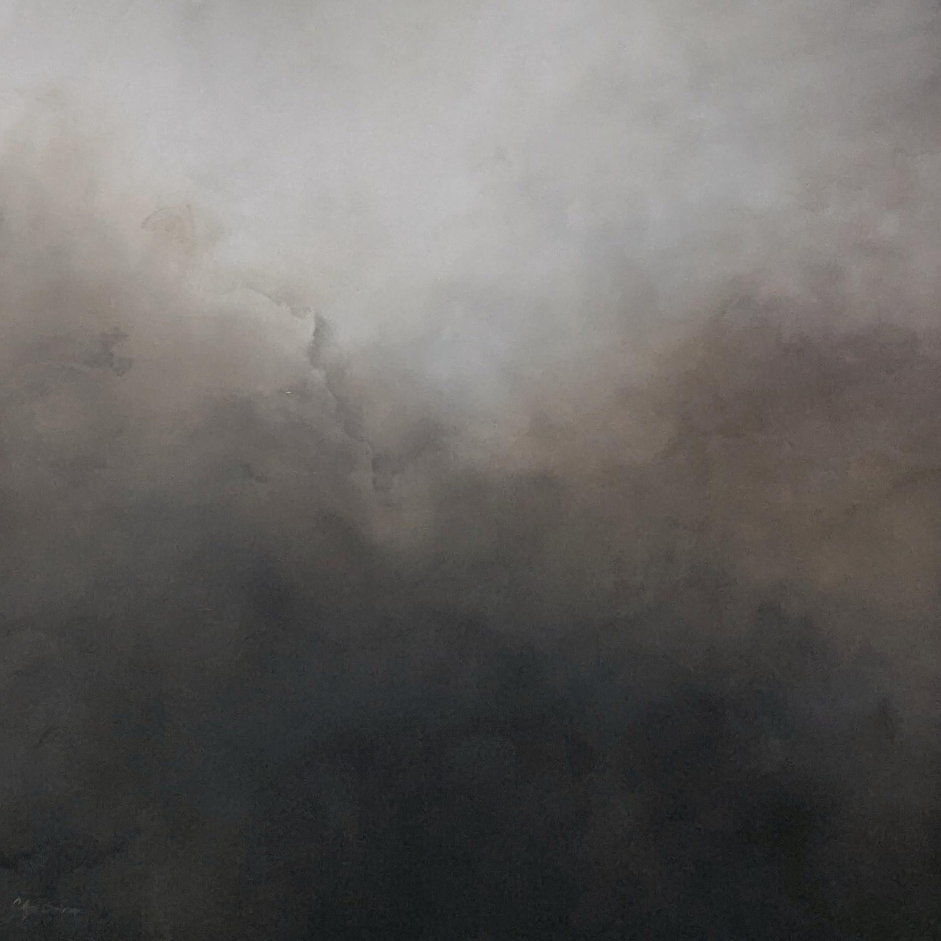 Mitternachtsaura von Gabriela Azar Schreiner. Zeitgenössische abstrakte Malerei im Angebot 7