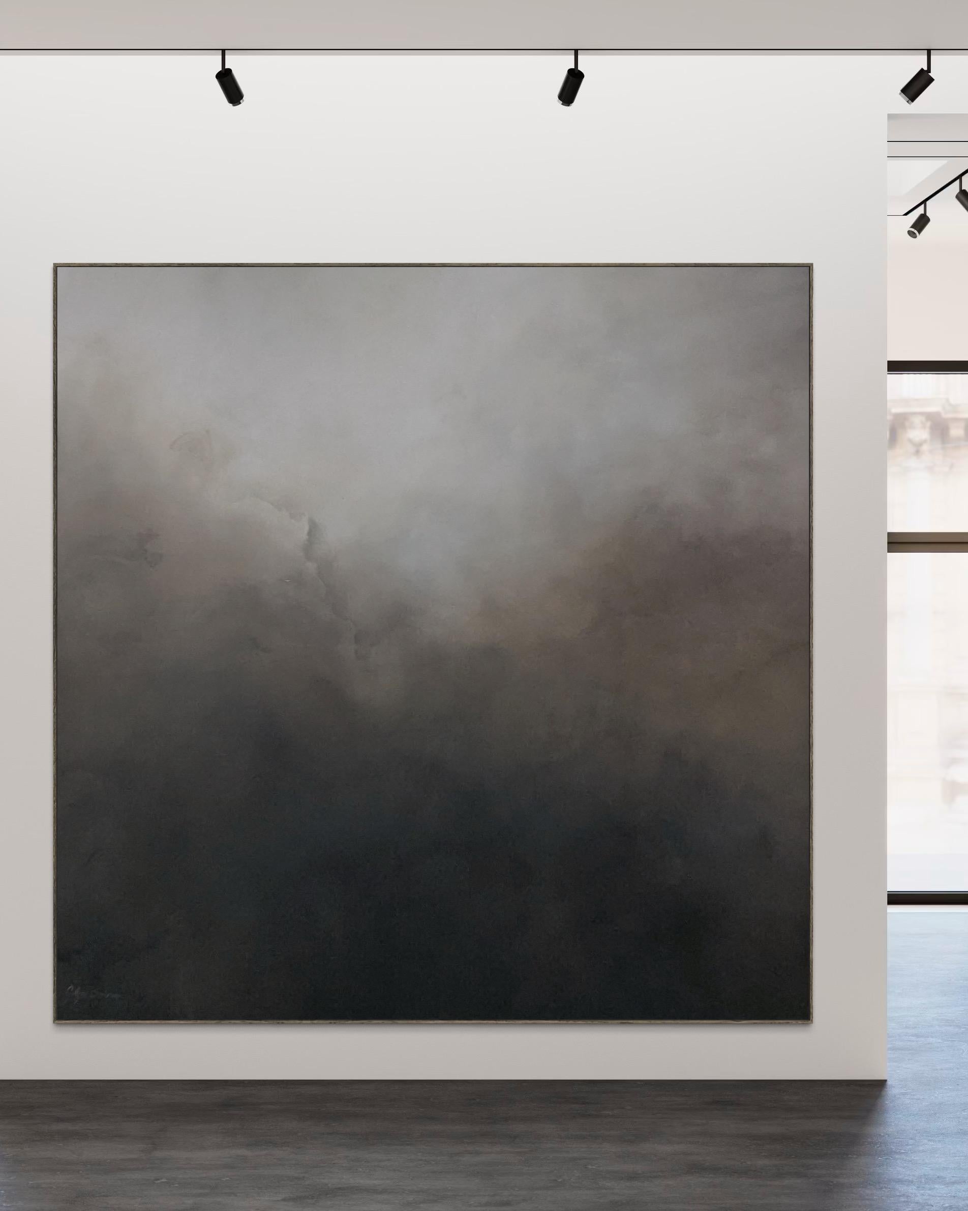 Mitternachtsaura von Gabriela Azar Schreiner. Zeitgenössische abstrakte Malerei