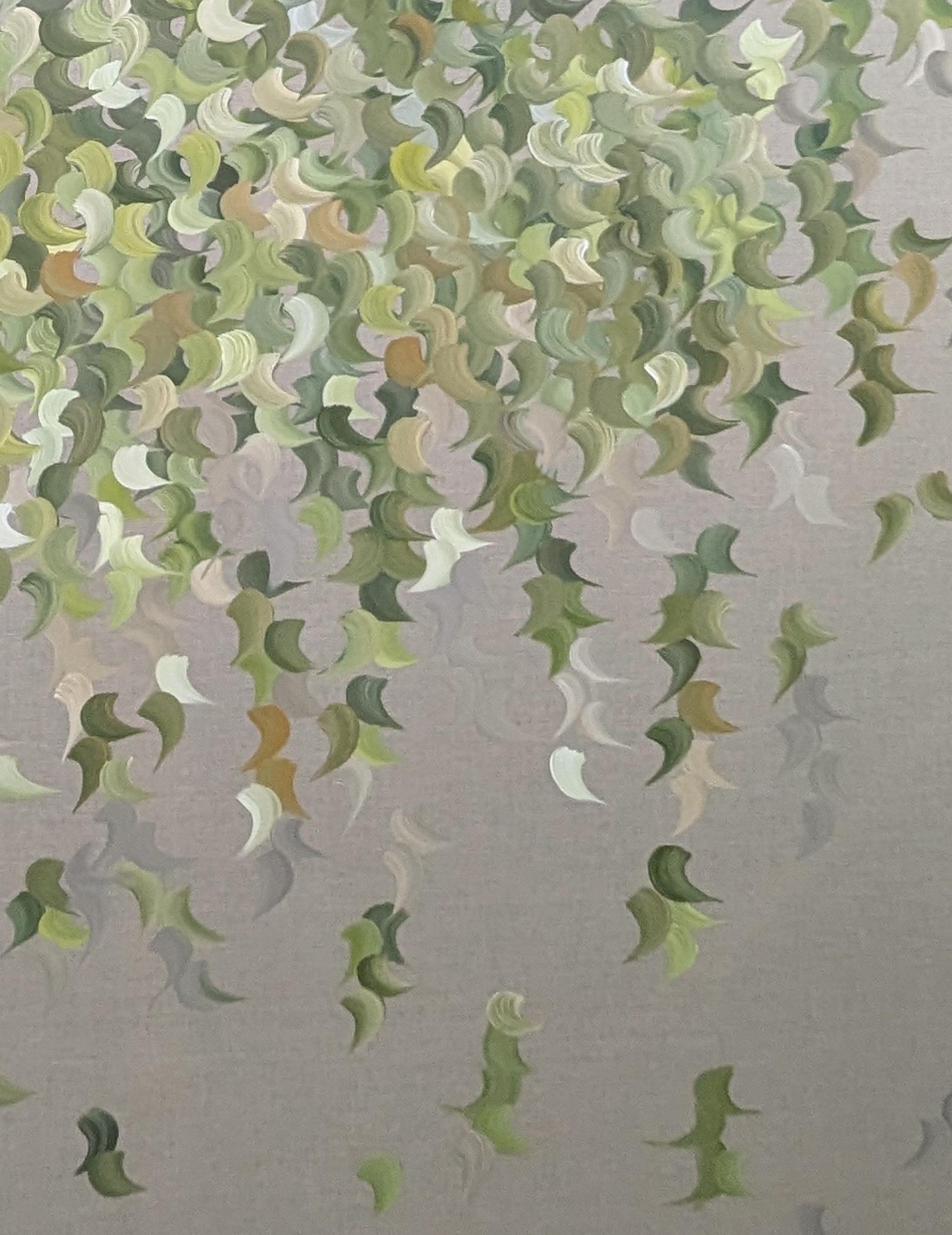 Le pouls de la Nature  par Gabriela Azar Schreiner. Peinture abstraite contemporaine en vente 7