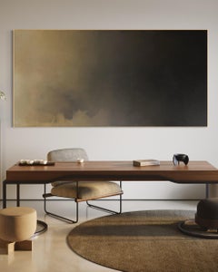 Nachtglühen von Gabriela Azar Schreiner. Zeitgenössische abstrakte Malerei