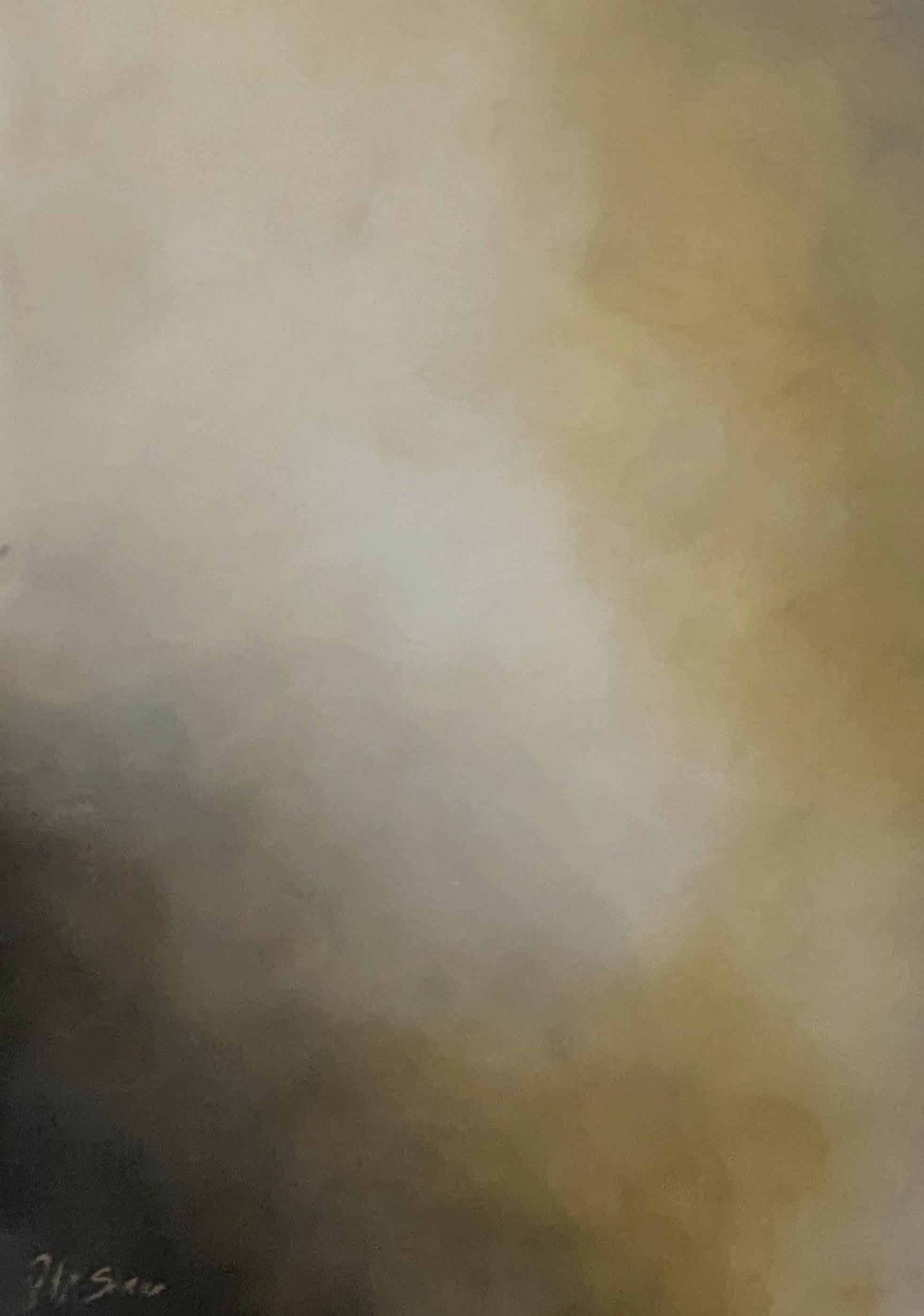 Symphonie der Nacht  von Gabriela Azar Schreiner. Zeitgenössische abstrakte Malerei im Angebot 6