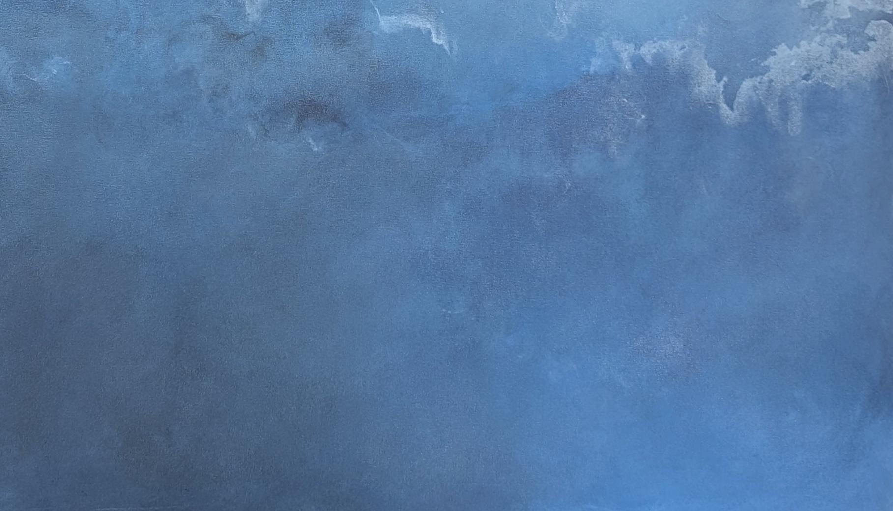 Ocean Whispers by Gabriela Azar Schreiner. Contemporary abstract Painting For Sale 2