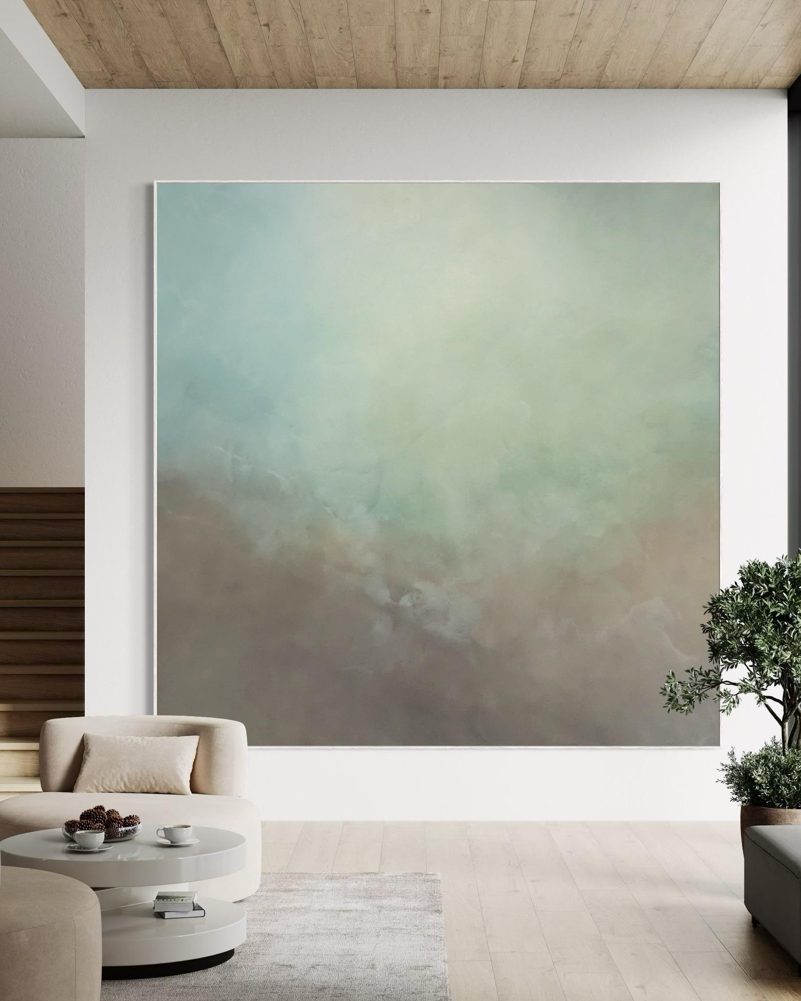 Baie des Paradis   par Gabriela Azar Schreiner. Peinture abstraite contemporaine